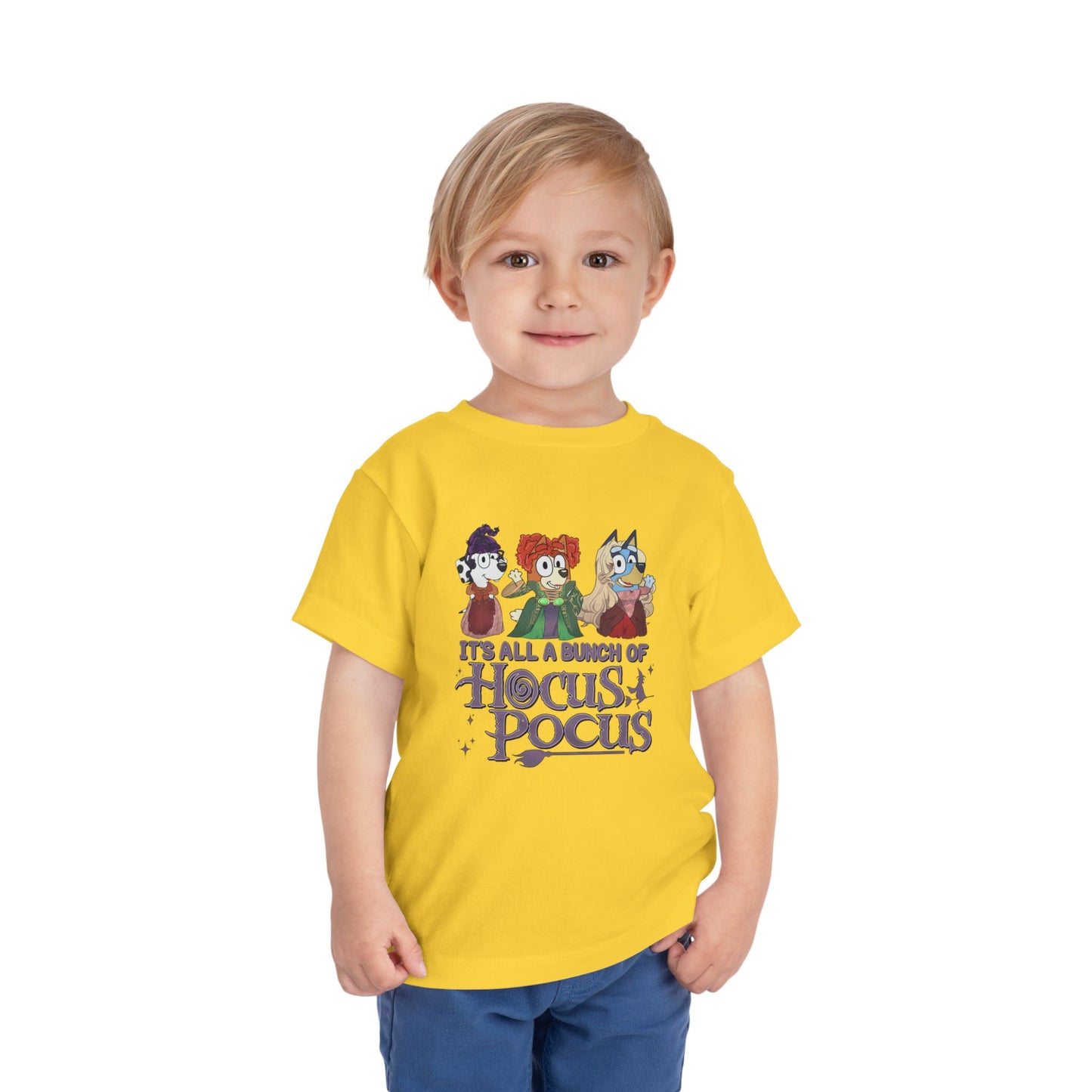 Toddler Bluey Hocus Pocus Halloween T-shirt