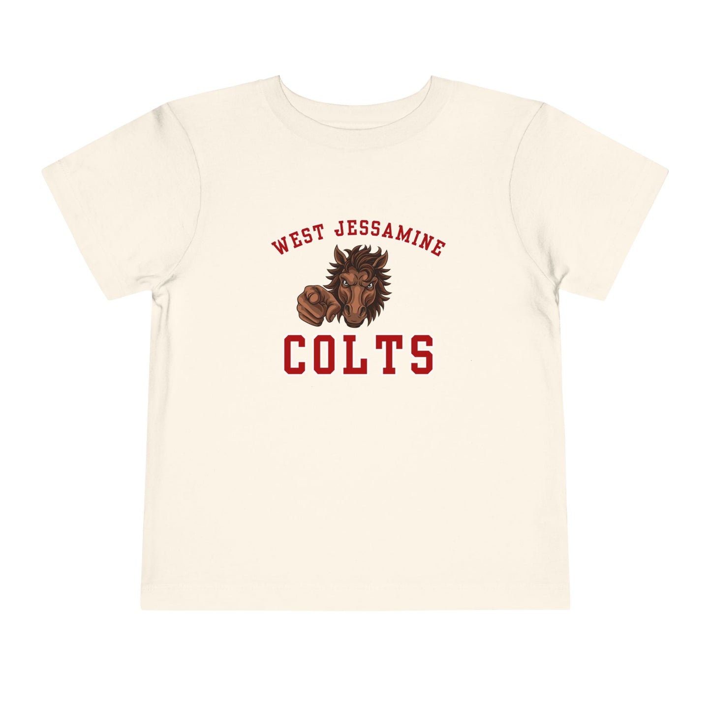 Toddler; West Jessamine Colts Mascot - Unisex T-shirt