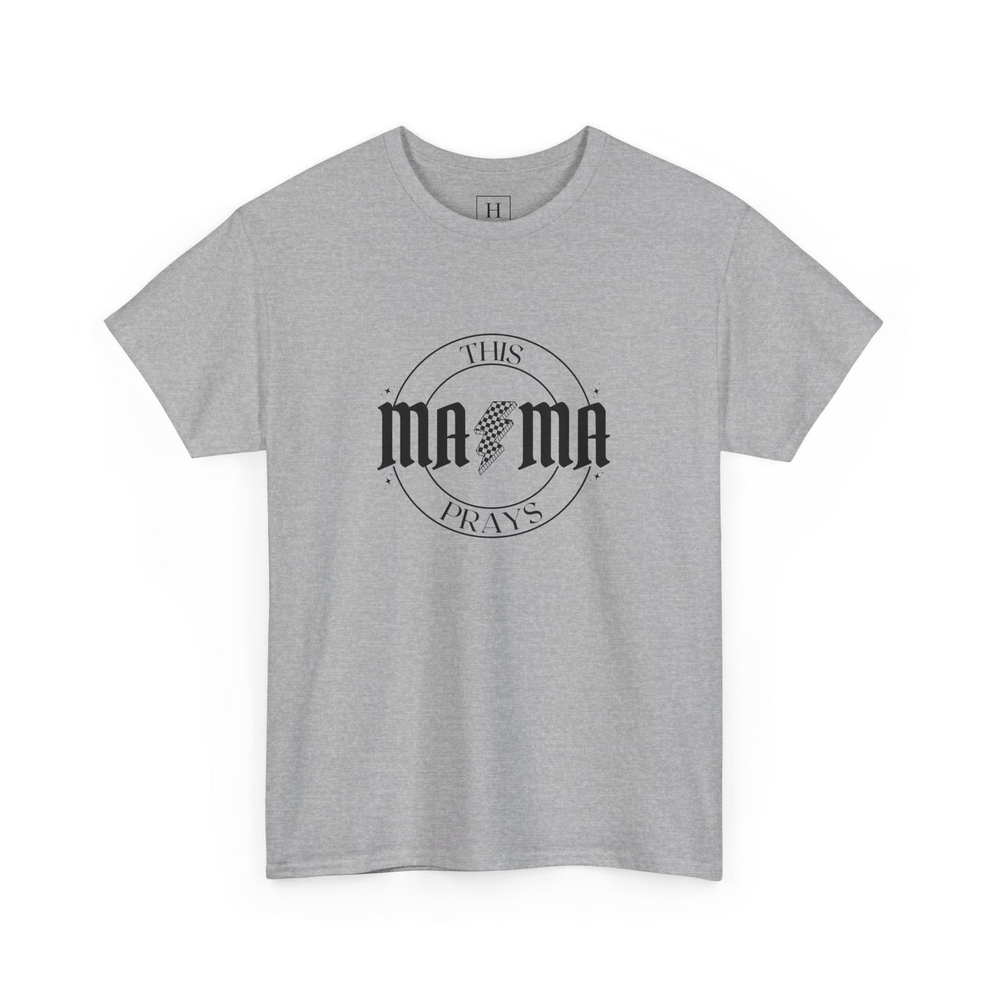 This Mama Prays Christian Short Sleeve Tee
