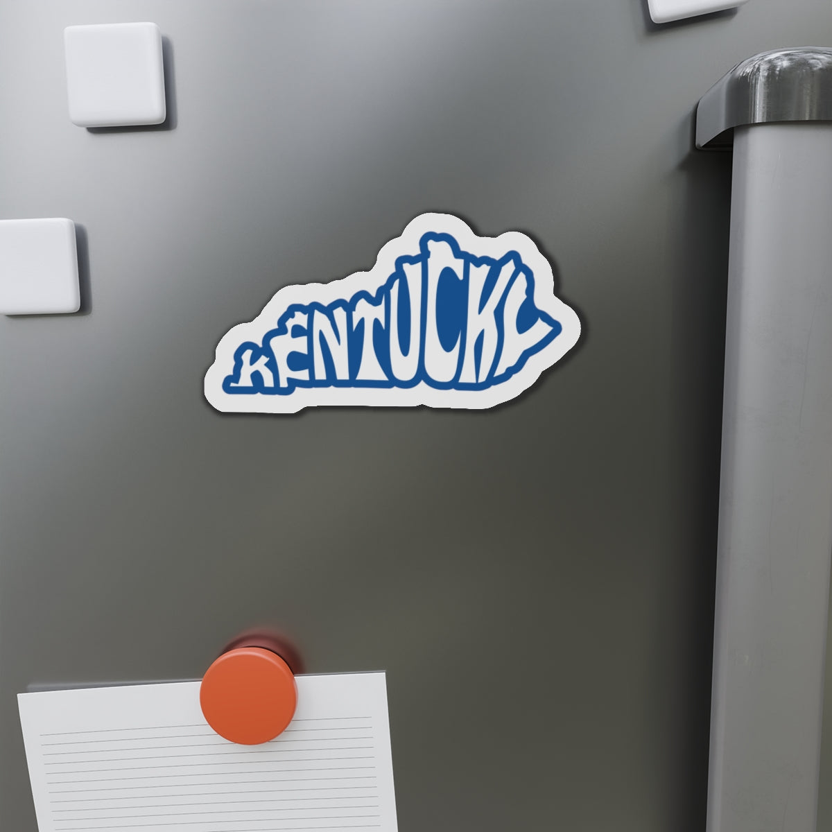Kentucky Die-Cut Magnets for Home Decor, Stylish Refrigerator Magnet, Personalized Office Decor, Custom Gift Idea, Modern Home Accessories