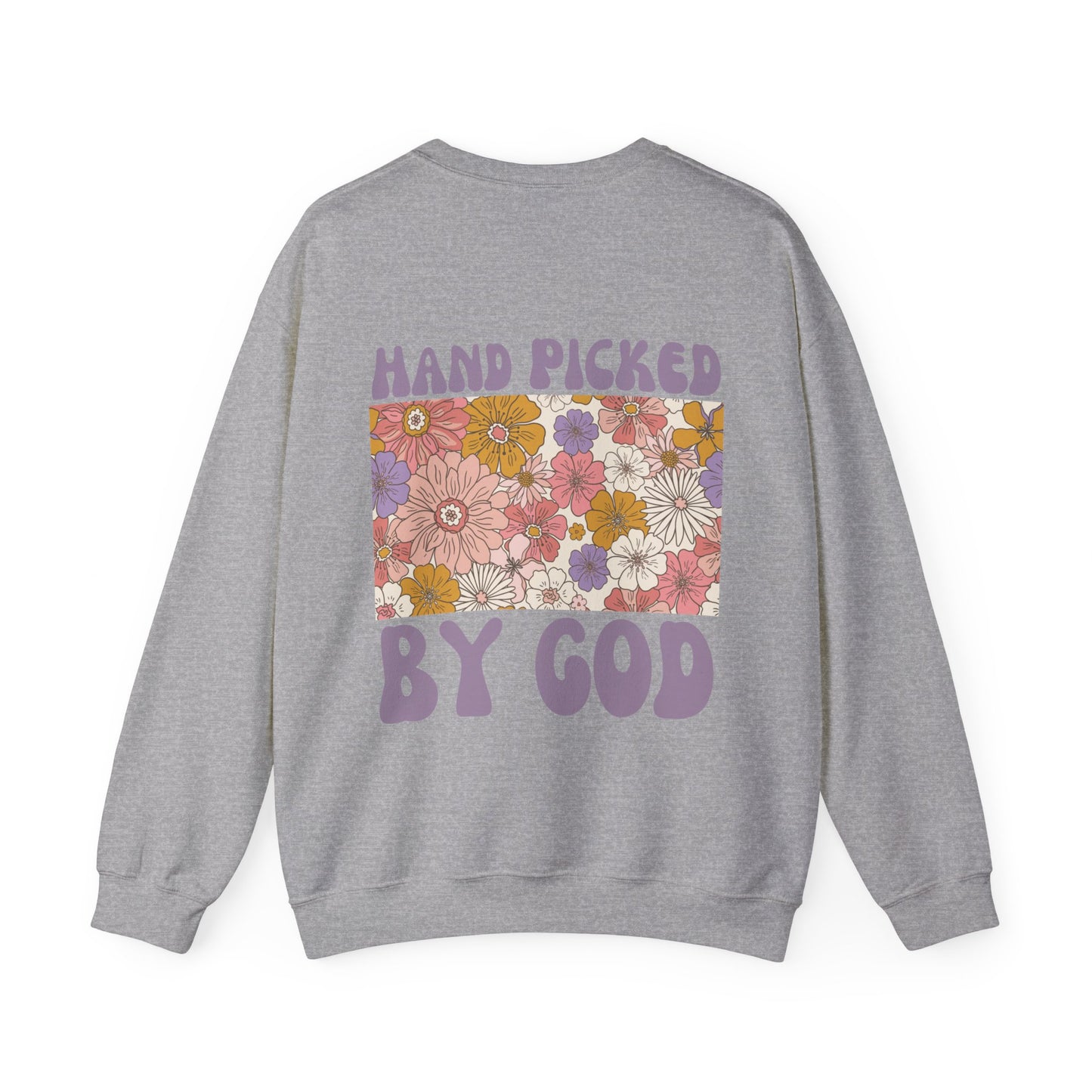 hand picked by god PY christian sweater (front and back)