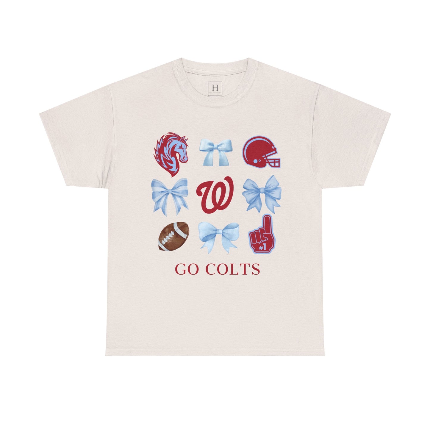 Coquette Football & Bows Unisex Tee - West Jessamine