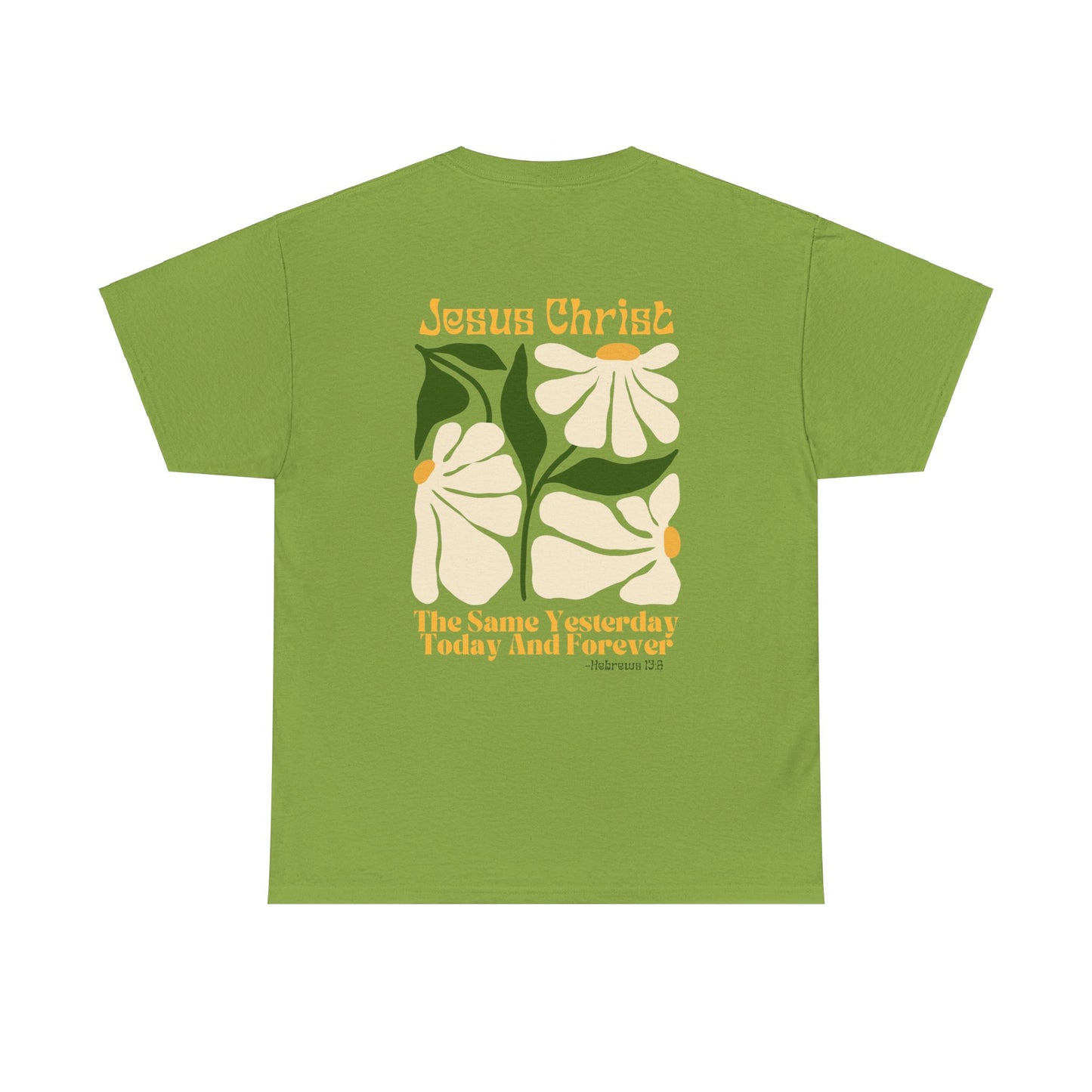 Jesus Never Changes Christian Short Sleeve Tee