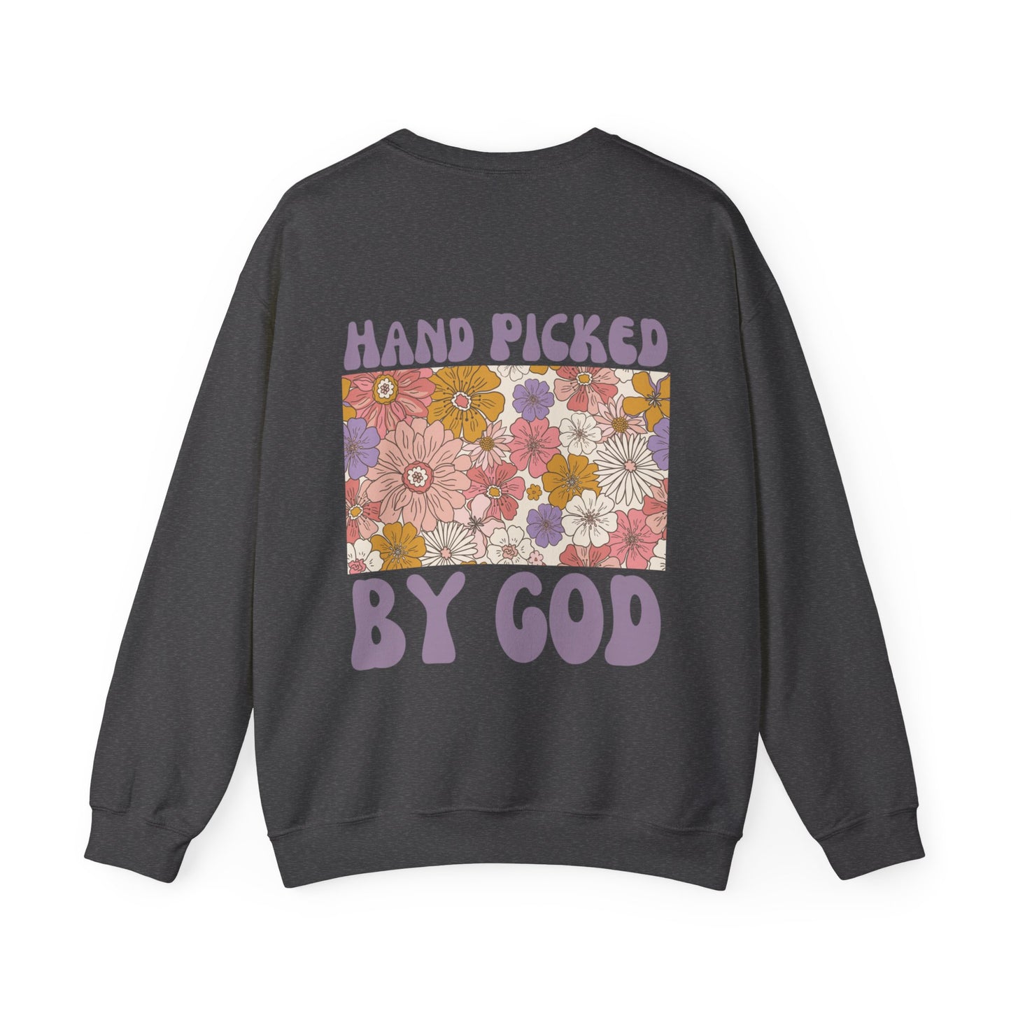 hand picked by god PY christian sweater (front and back)