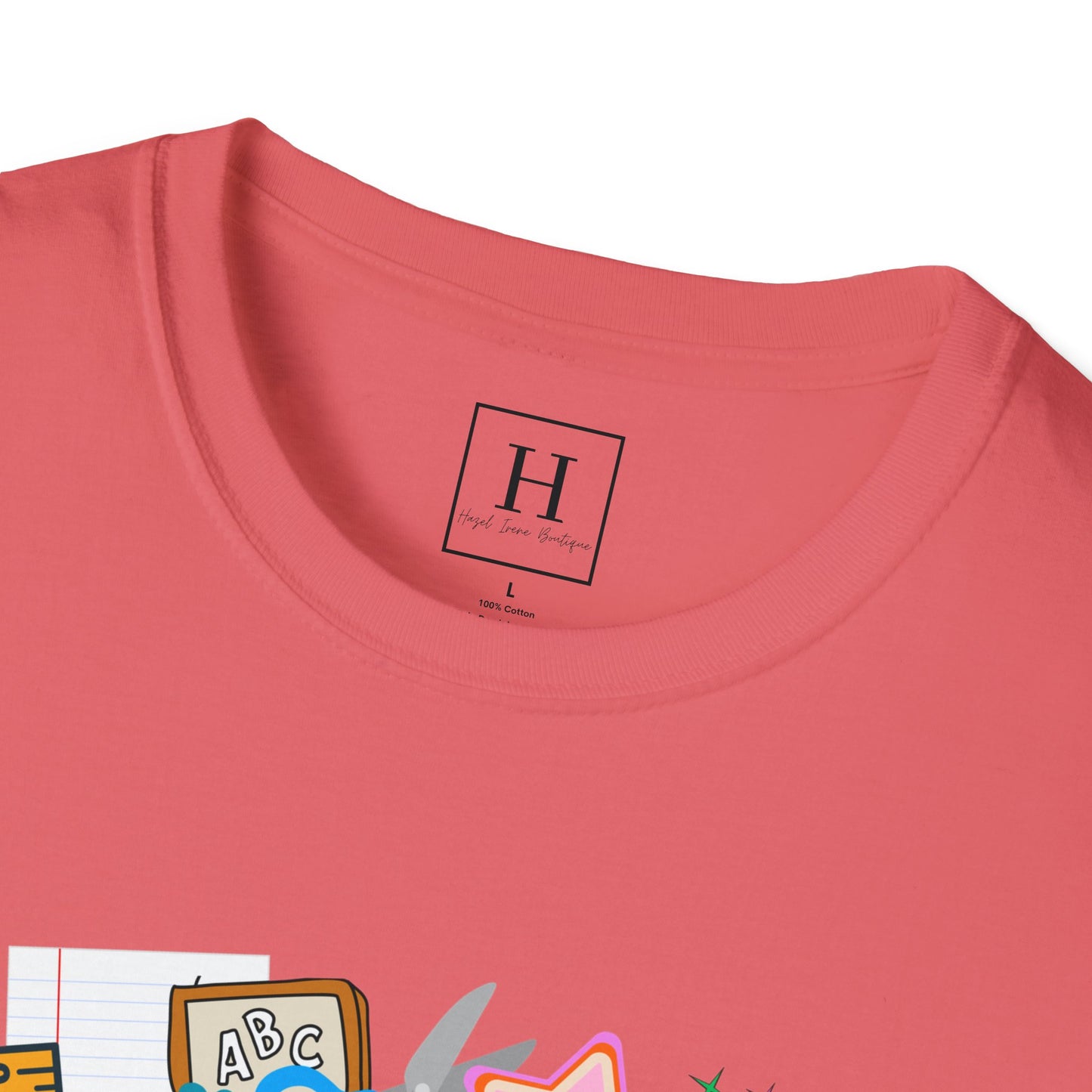 Retro Teacher T-Shirt (Front Only)