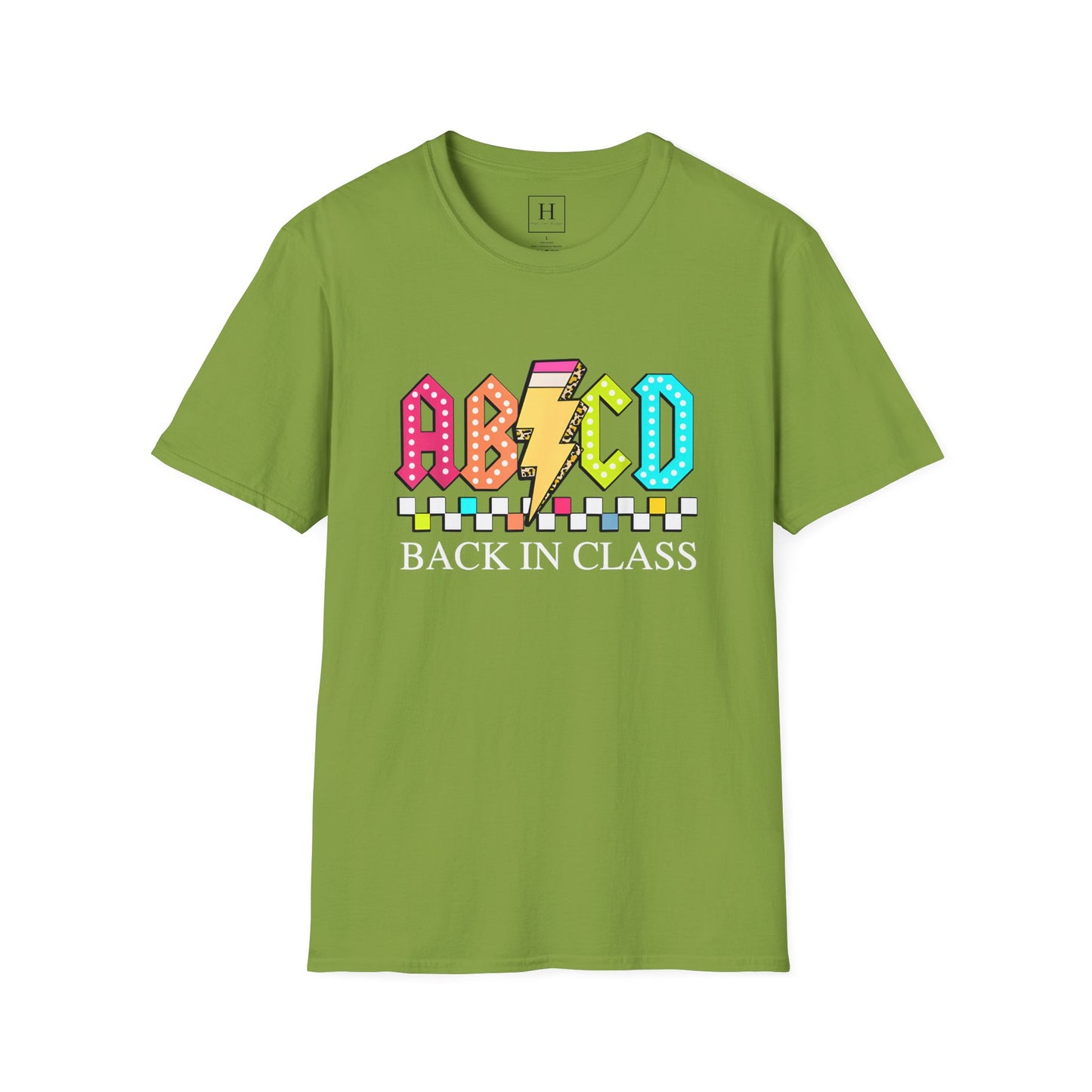 ABCD TOUR Teacher T-Shirt (Front & Back)