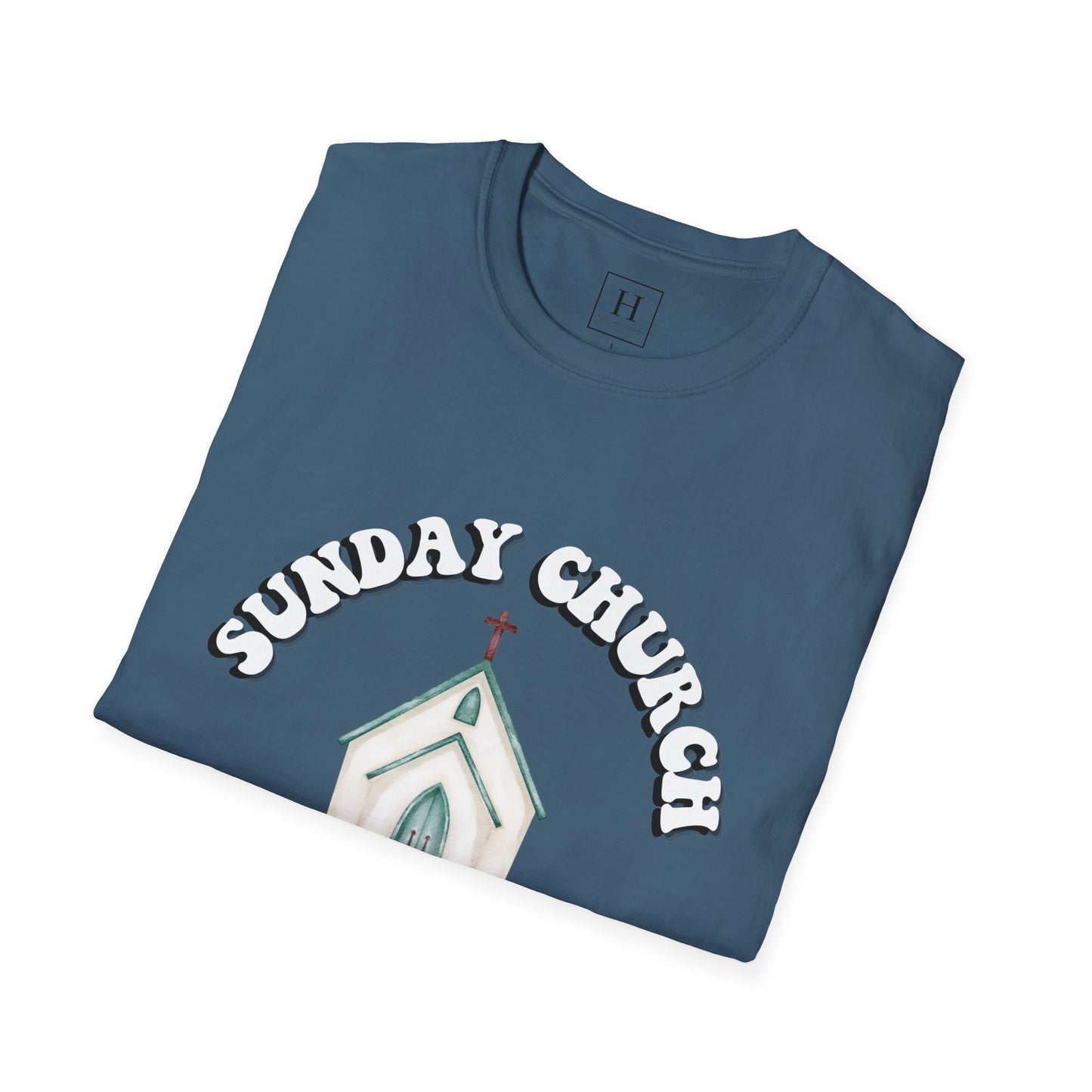 Sunday Church Club Christian T-shirt