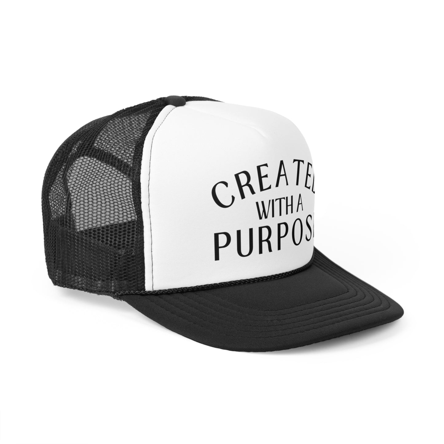 Created With A Purpose Christian Trucker Hat