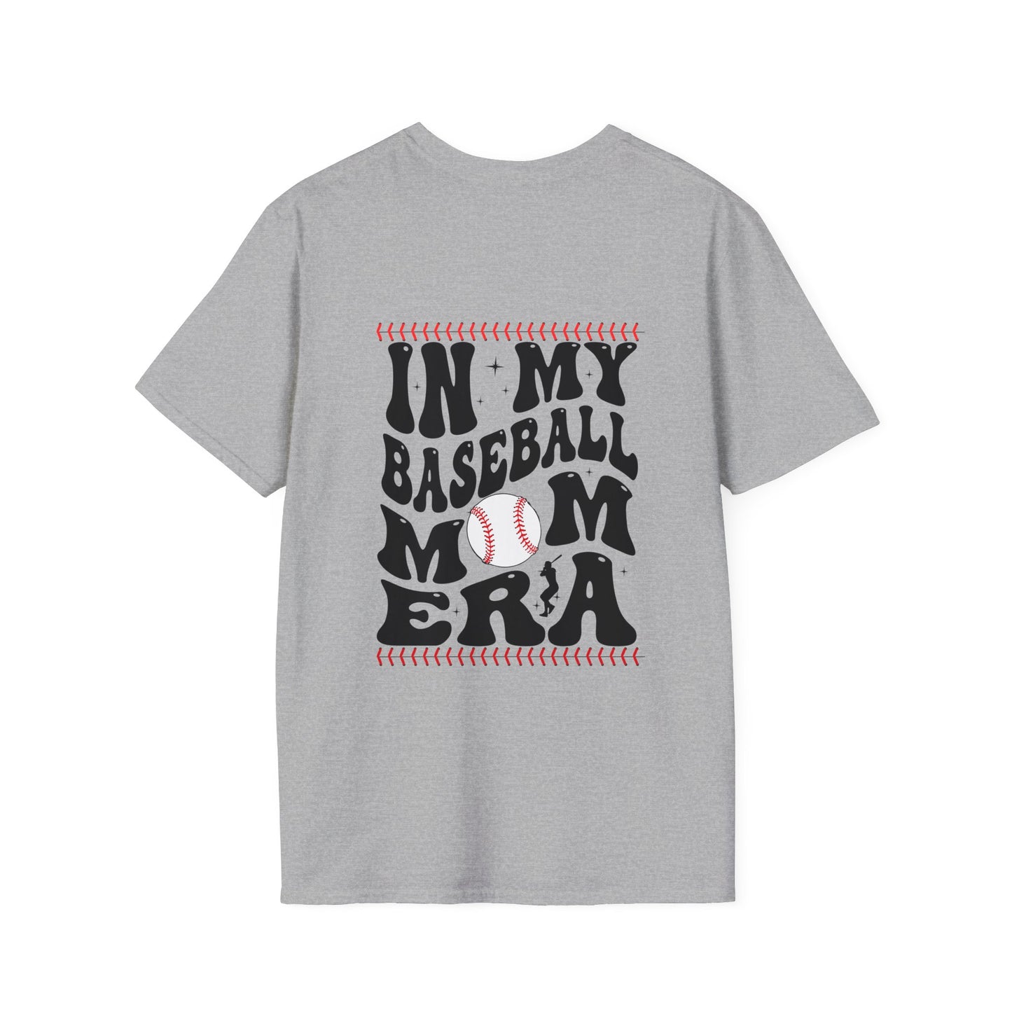 In my baseball mom era front and back Jersey Short Sleeve Tee