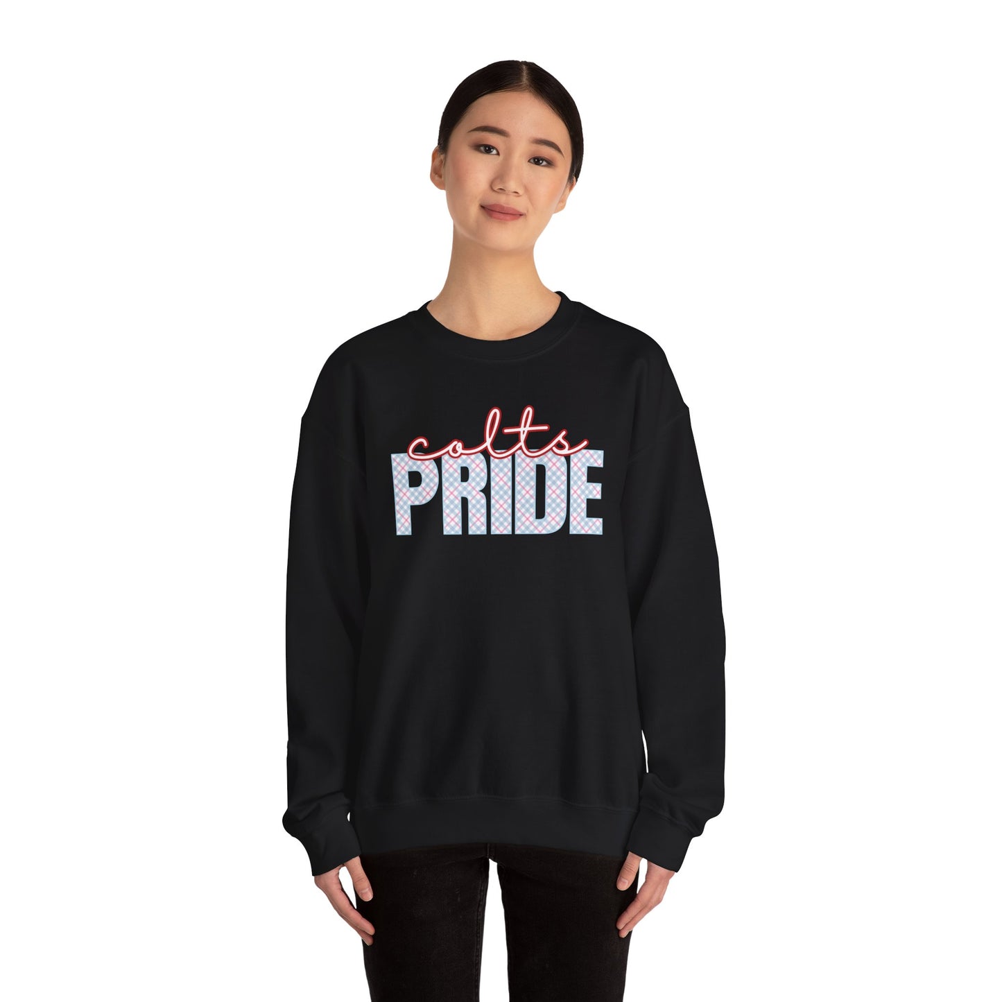 Colts Plaid Pride Sweater