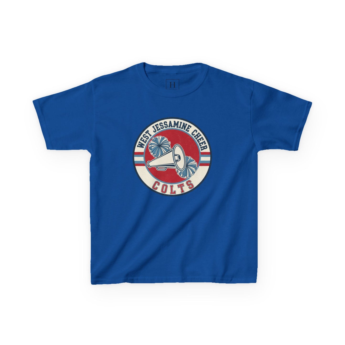 YOUTH -- Vintage West Jessamine Cheer - Colts - Unisex Tee