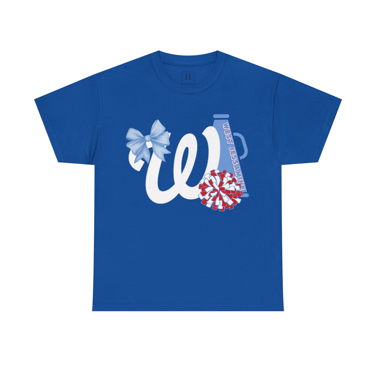 West Jessamine Cheer Bow & Poms - Unisex Shirt