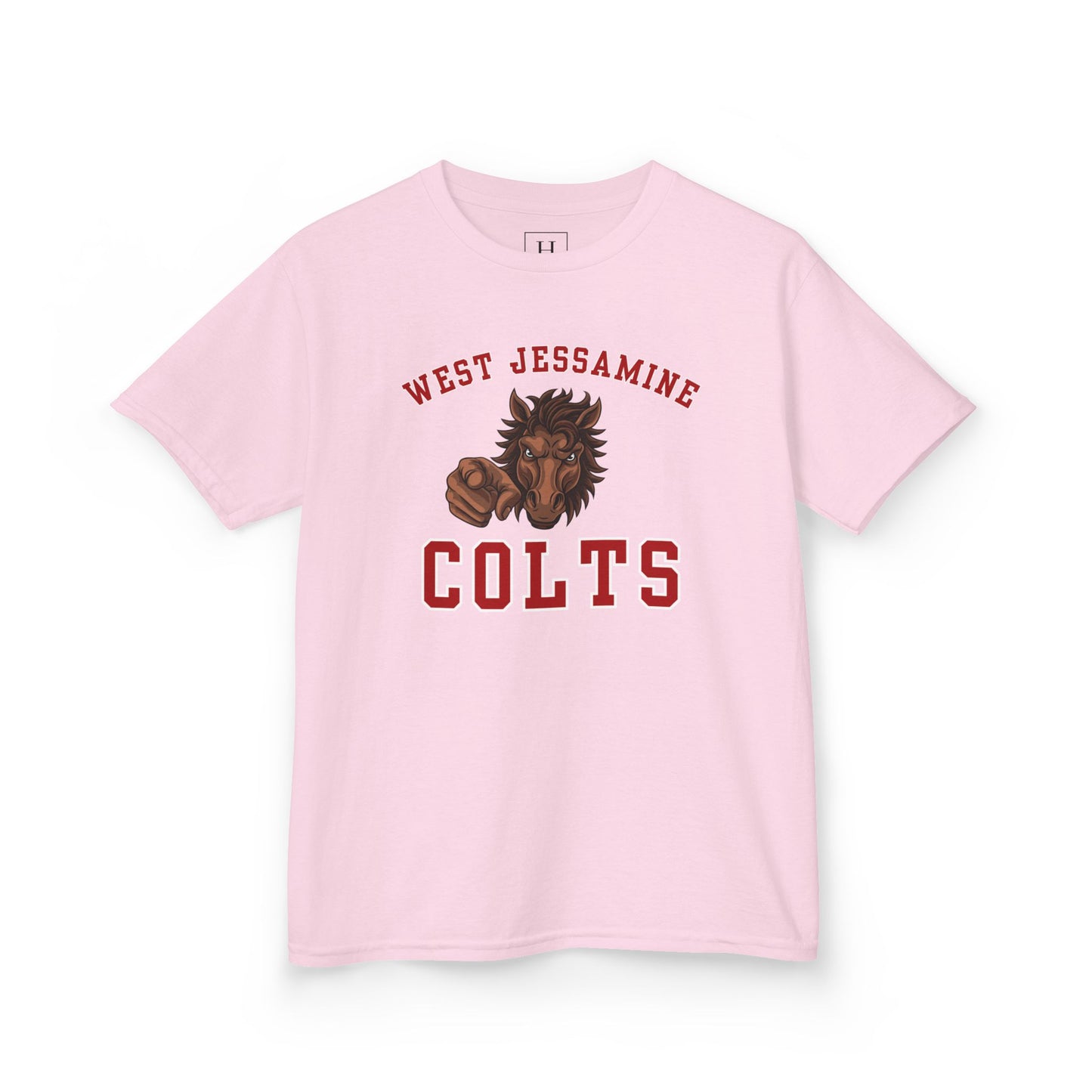 YOUTH --- West Jessamine Colts Mascot - YOU -- Unisex Tee