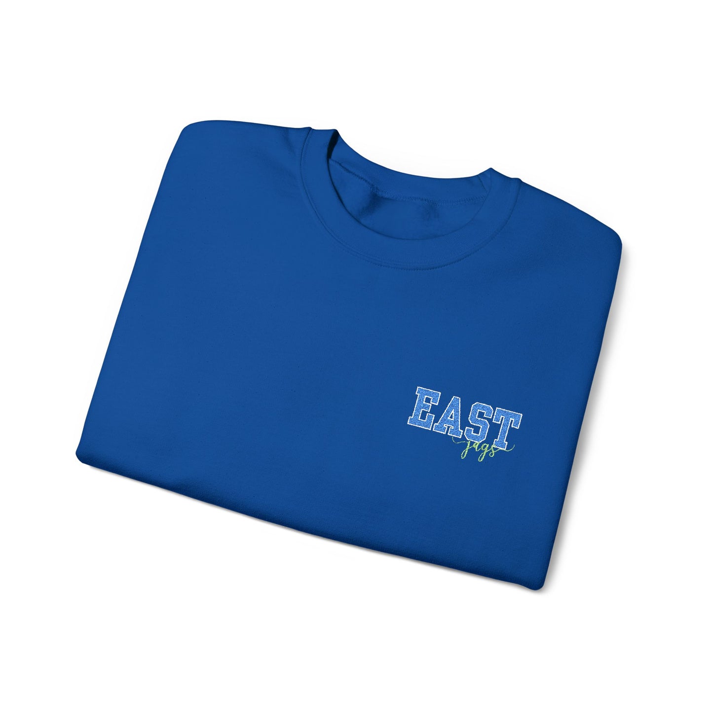 East Jessamine Jags Crewneck Sweatshirt | Unisex Pullover -- Embroidered