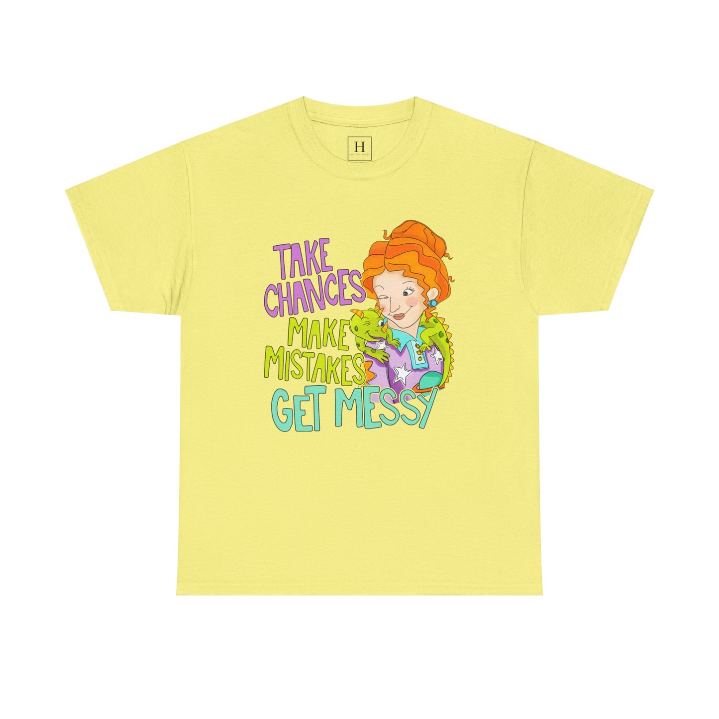 Take Chances Make Mistakes Ms. Frizzle Teacher T-Shirt