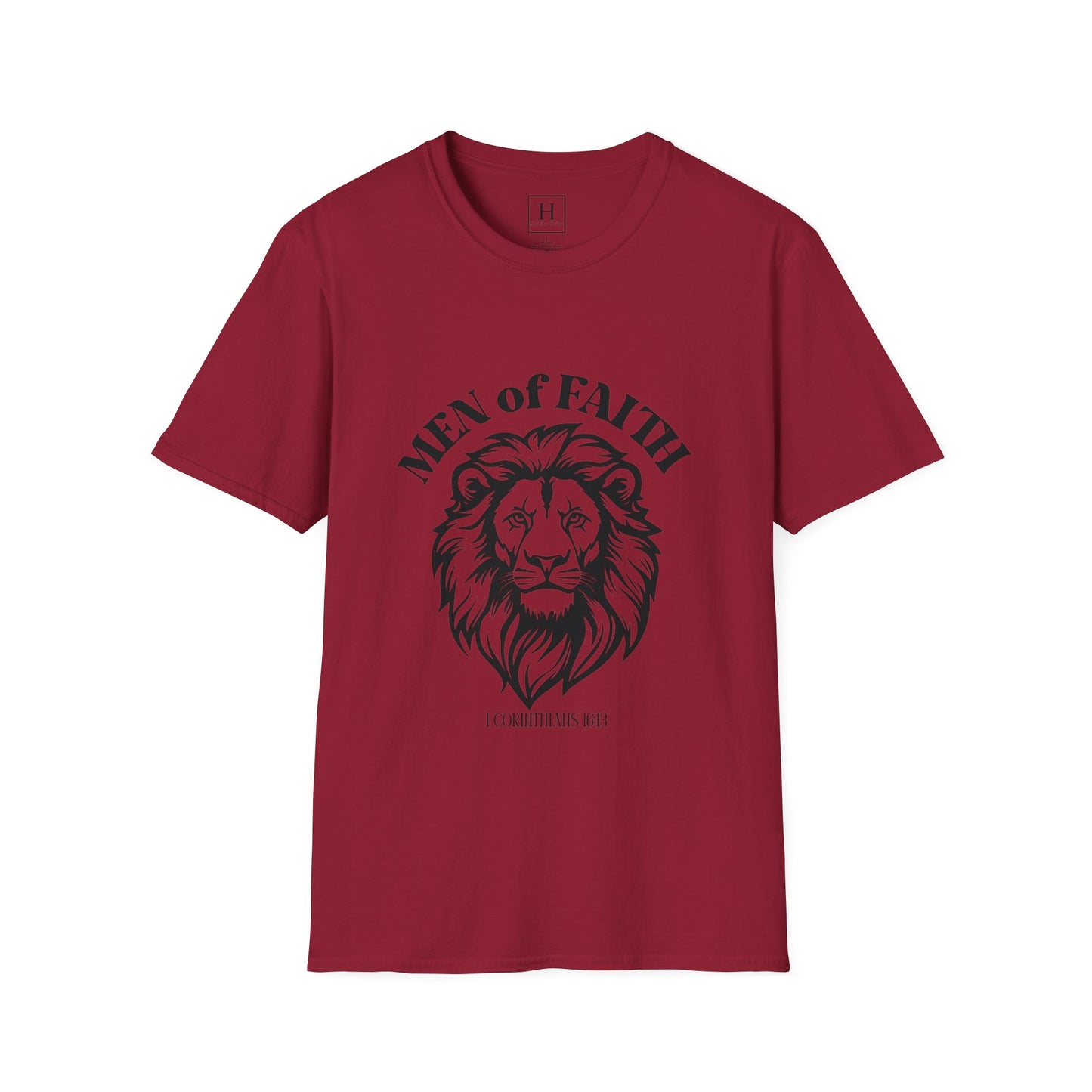 men of faith christian shirt