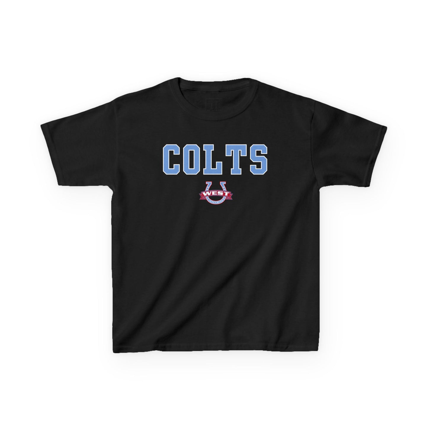 YOUTH --- COLTS - West Horseshoe Logo - Unisex Shirt