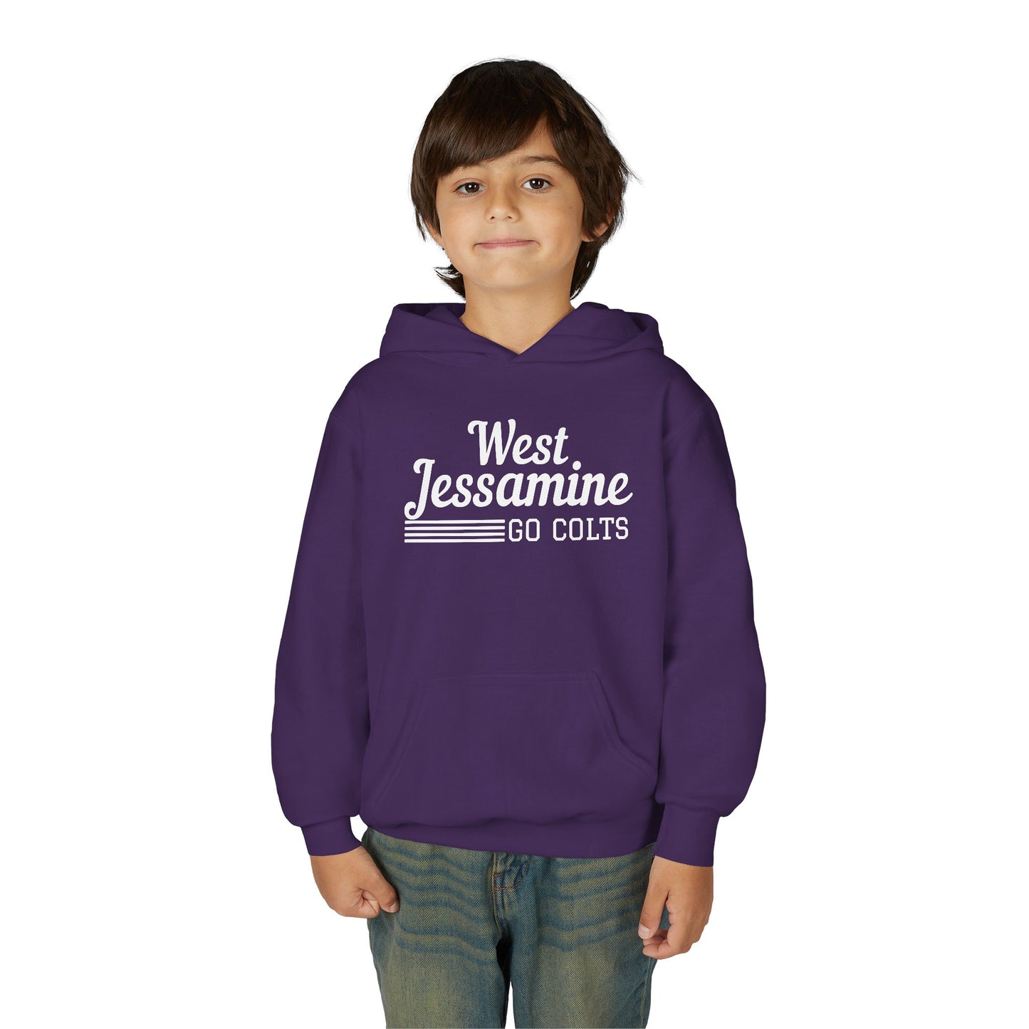 Youth Crewneck HOODIE - West Jessamine Colts - Unisex