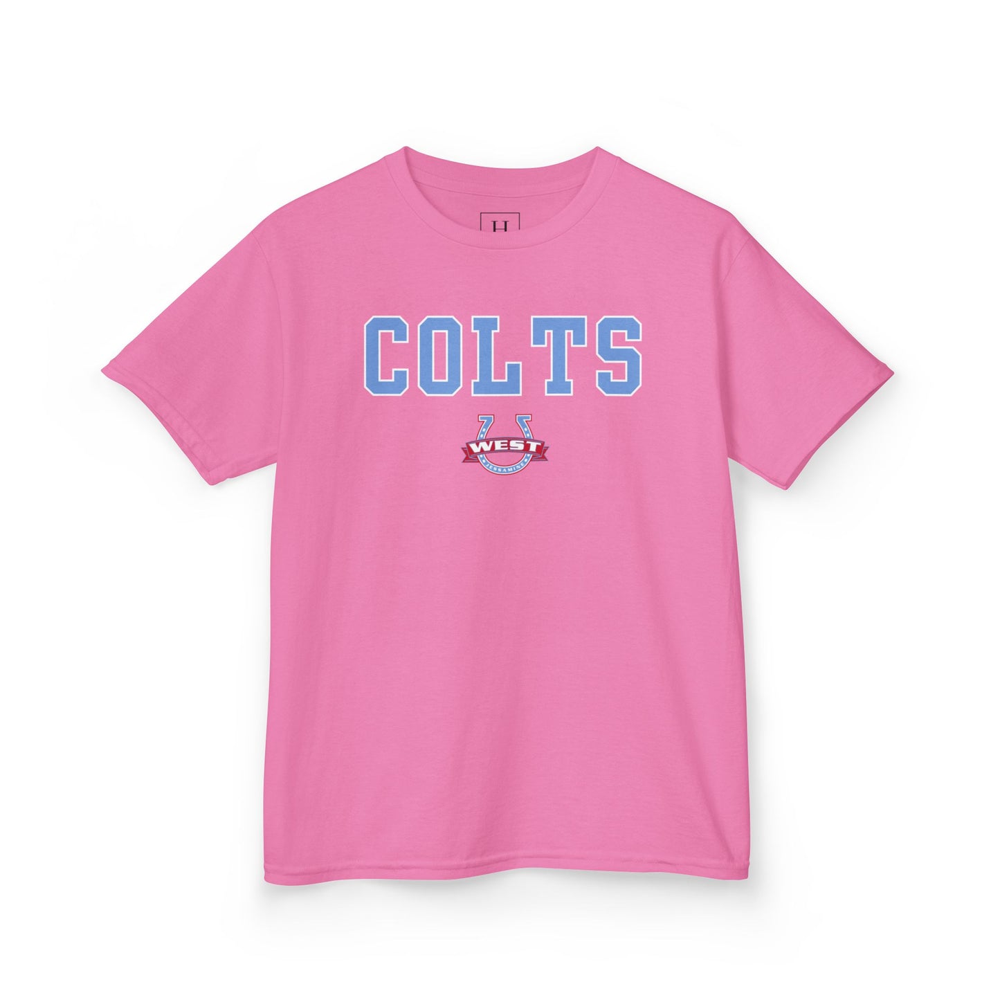 YOUTH --- COLTS - West Horseshoe Logo - Unisex Shirt