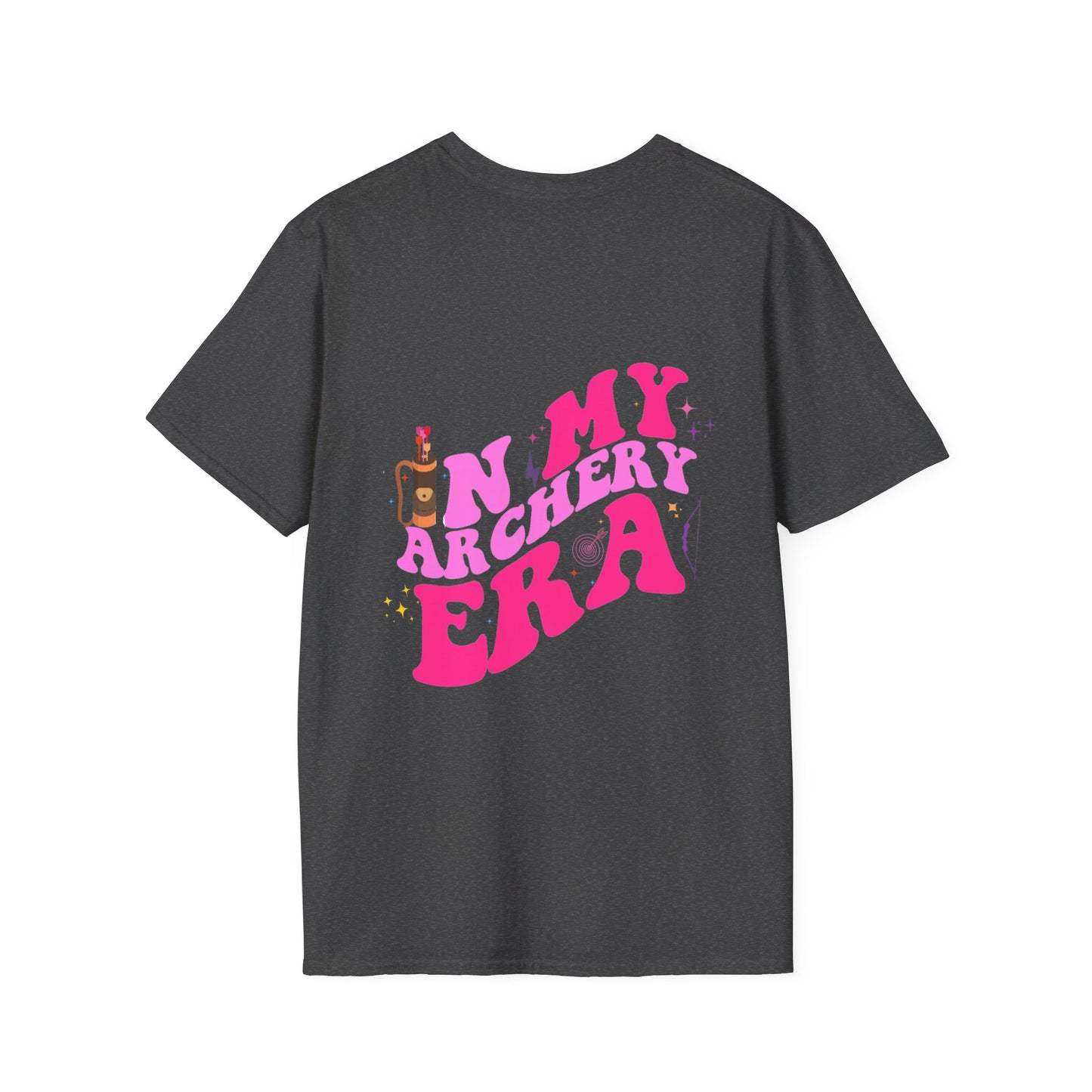 in my archery ERA pink tshirt