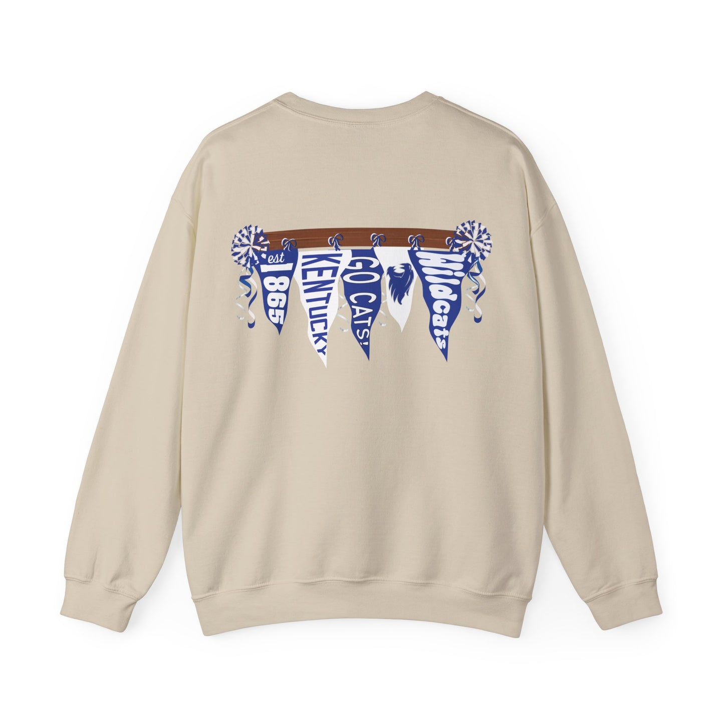 Kentucky Wildcats Pennant Sweater (Front & Back)