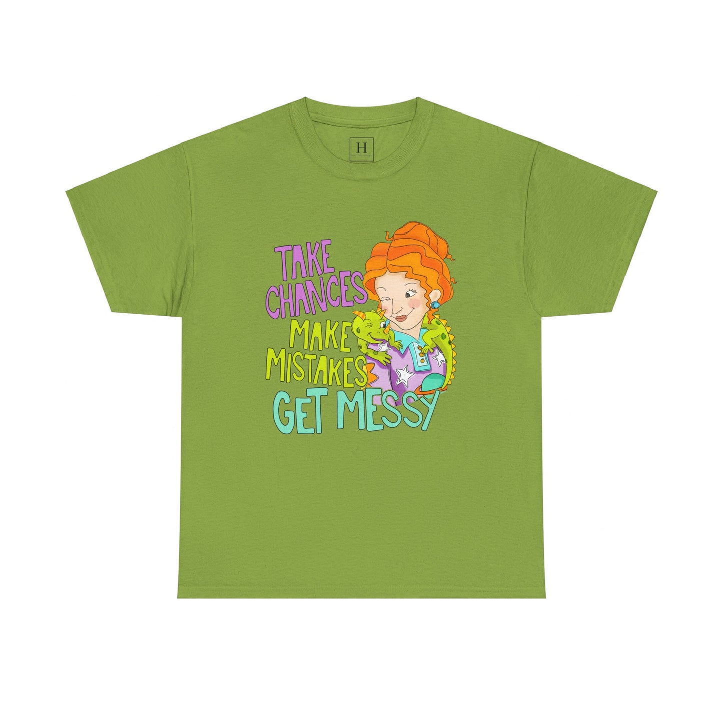 Take Chances Make Mistakes Ms. Frizzle Teacher T-Shirt