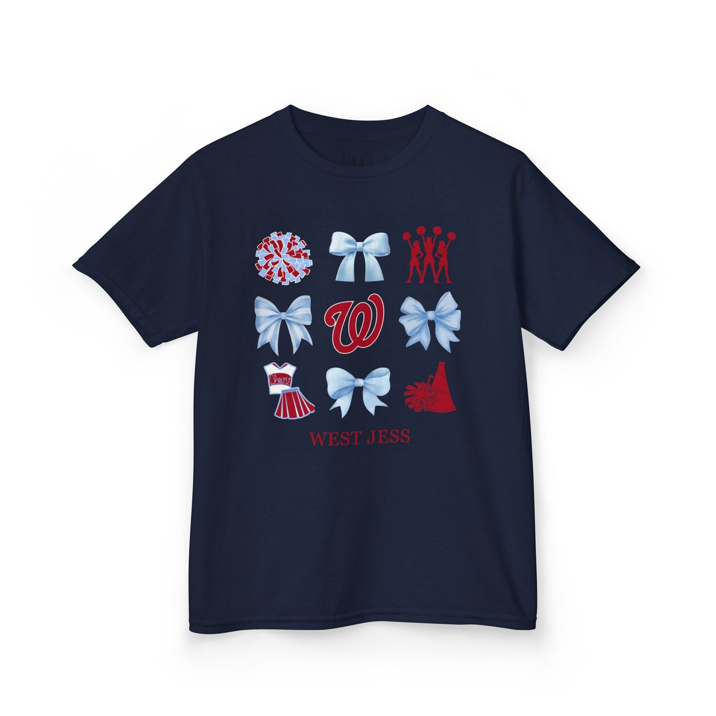 YOUTH - West Jessamine Cheerleading Coquette Bows