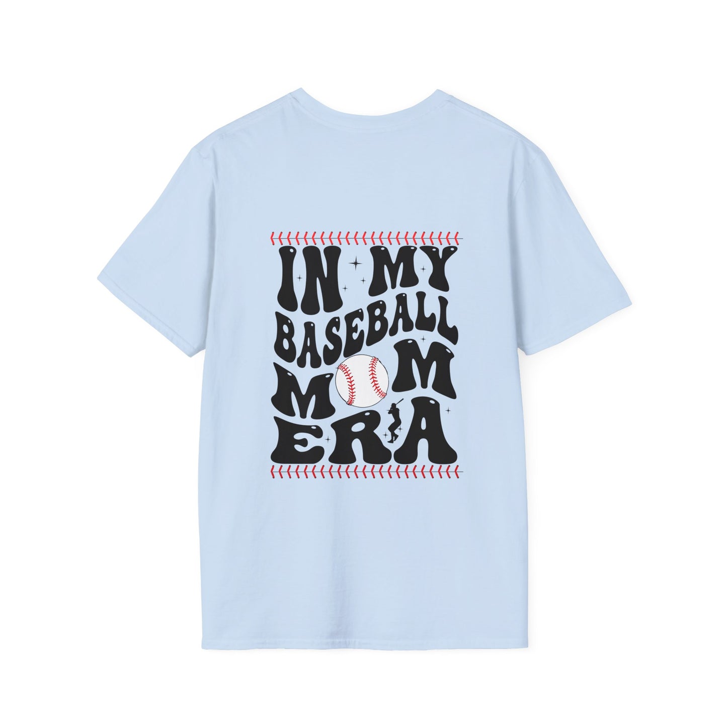 In my baseball mom era front and back Jersey Short Sleeve Tee