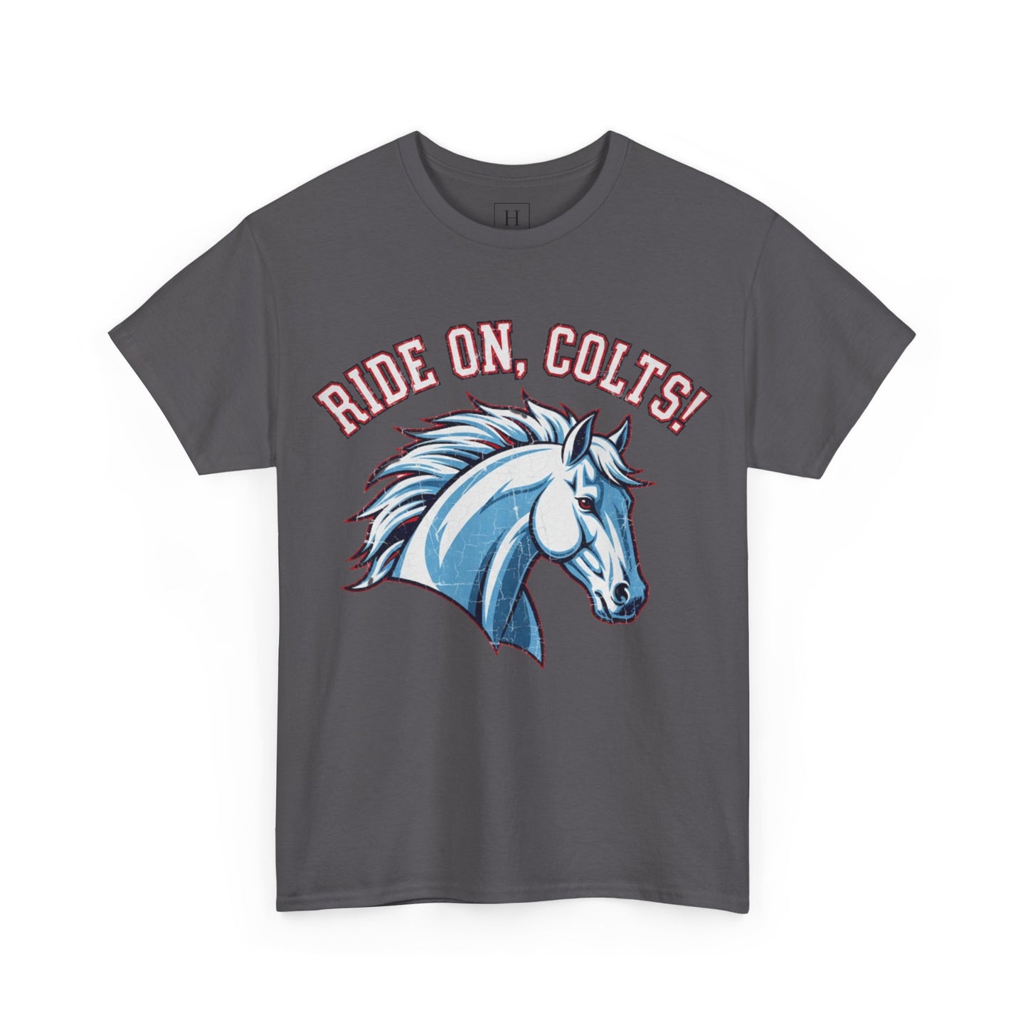 T-Shirt -RIDE ON COLTS - West Jessamine Unisex Tee