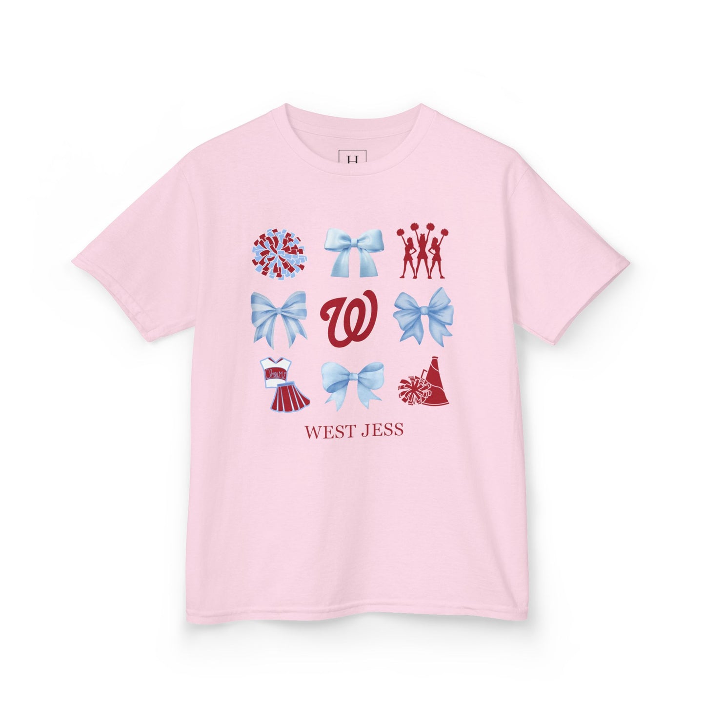 YOUTH - West Jessamine Cheerleading Coquette Bows