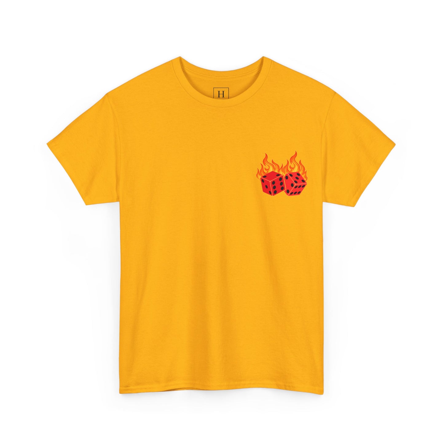 NO LUCK JUST JESUS DICE CHRISTIAN SHIRT (Front and Back)