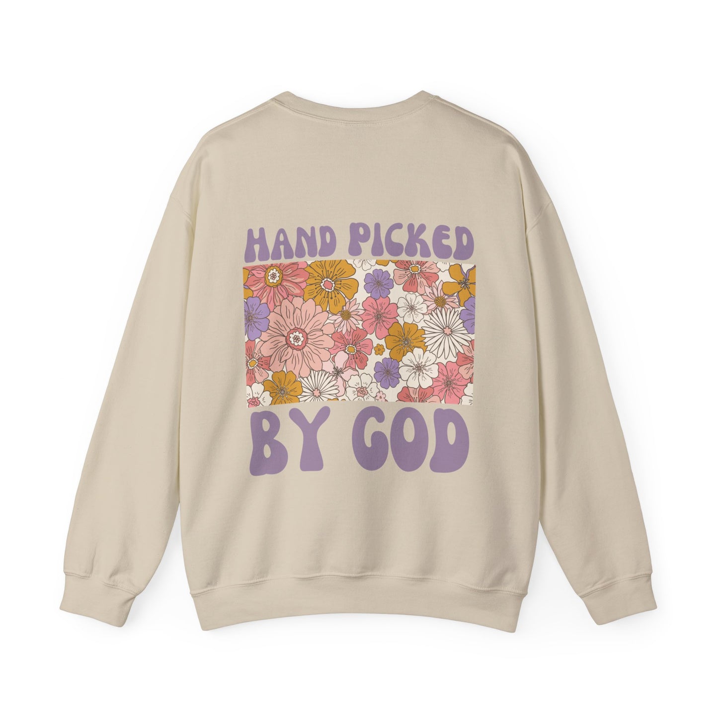 hand picked by god PY christian sweater (front and back)