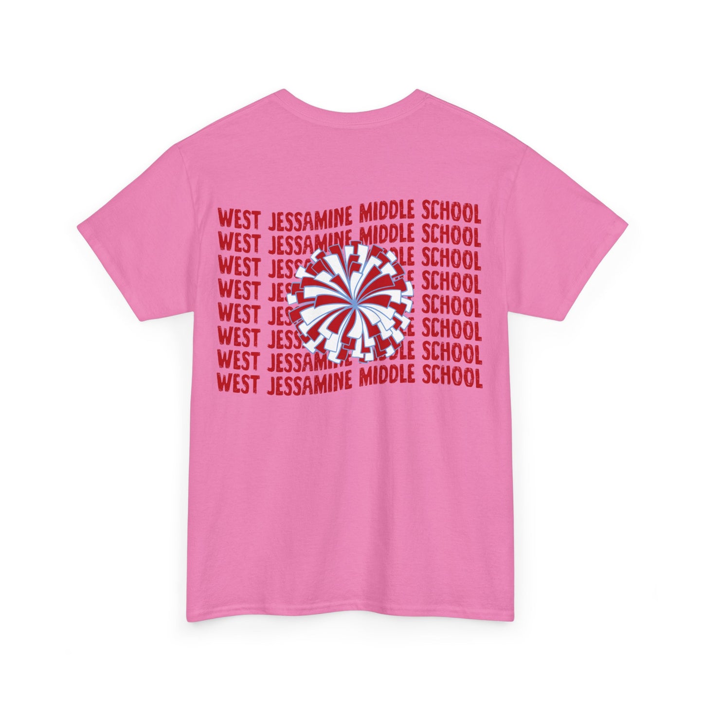 West Jessamine WJMS Colts Fan Tee — Front & Back Unisex Tee