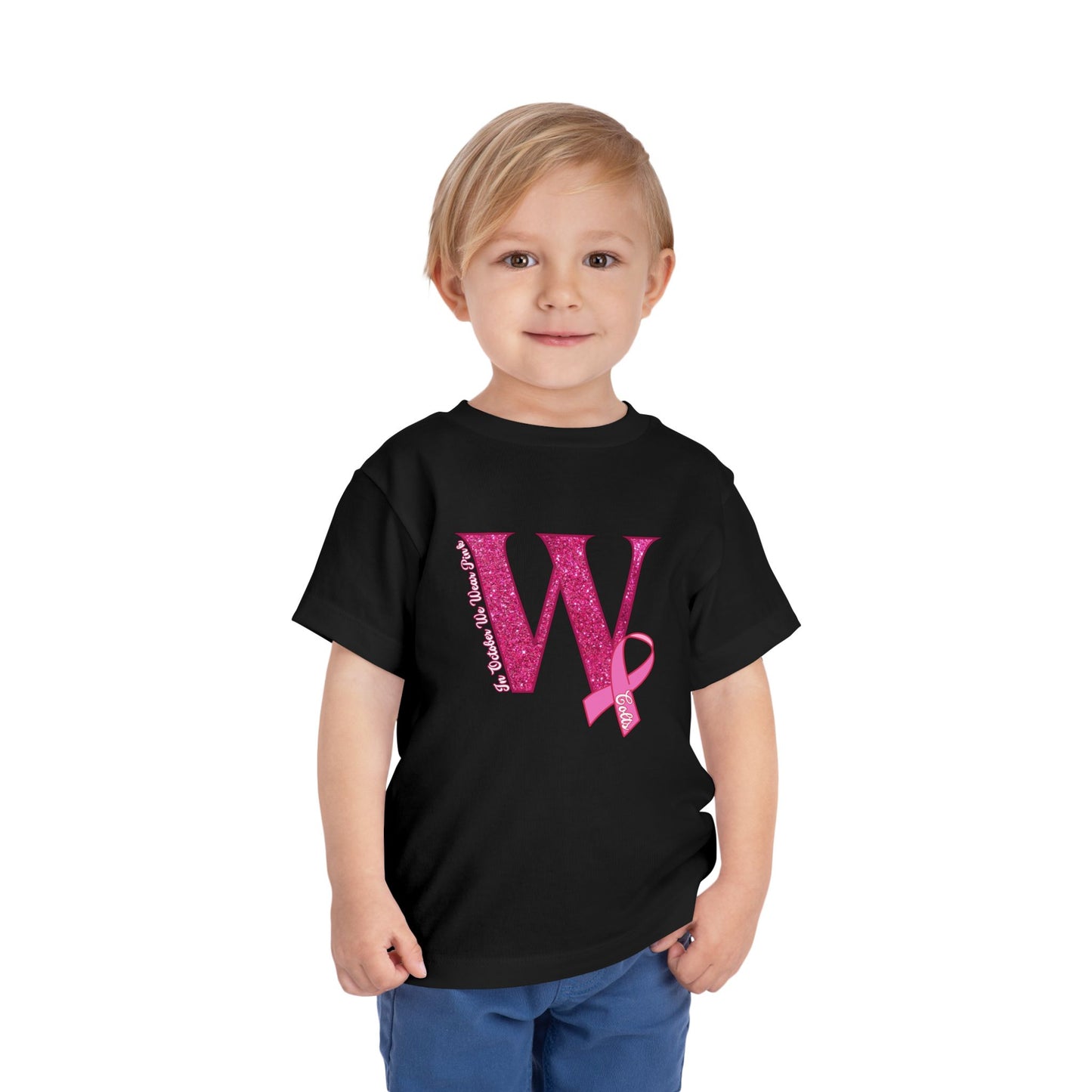 Toddler; West Jessamine (W) In October We Wear Pink; Breast Cancer Awareness - Unisex T-shirt