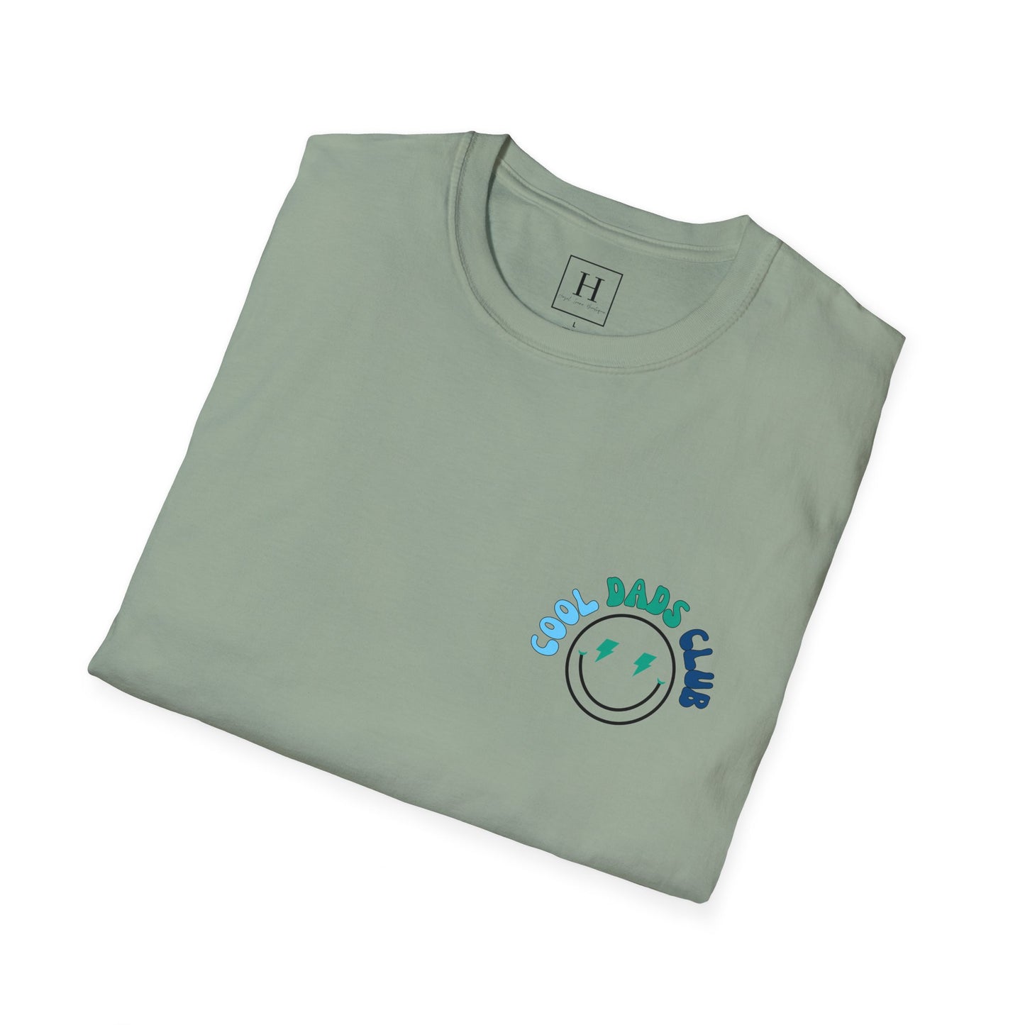 Cool Dads Club T-Shirt (front and back)