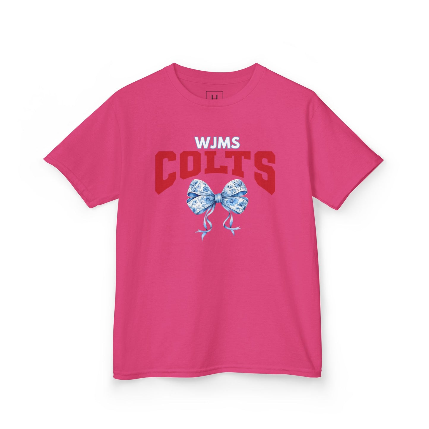 YOUTH - WJMS COLTS Coquette Bow Tee