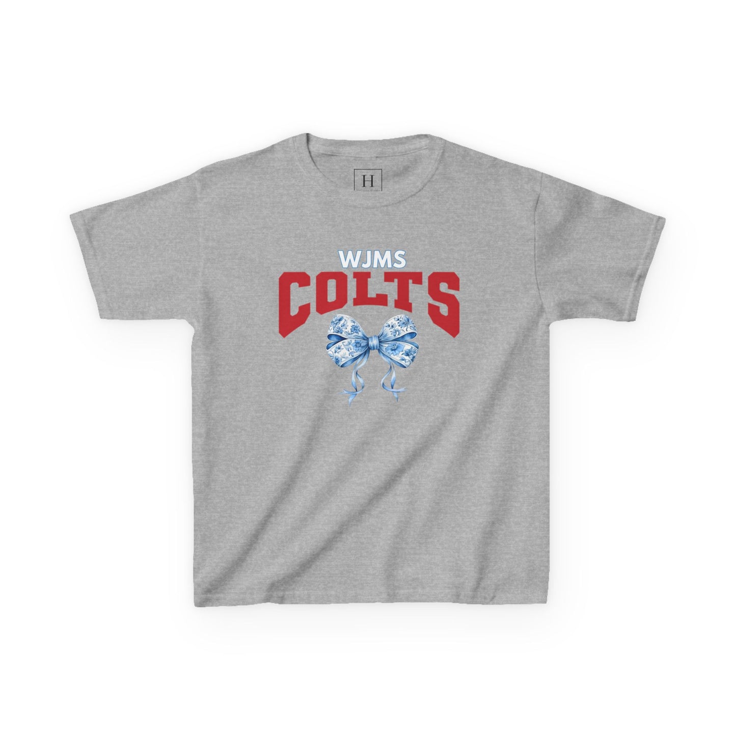 YOUTH - WJMS COLTS Coquette Bow Tee