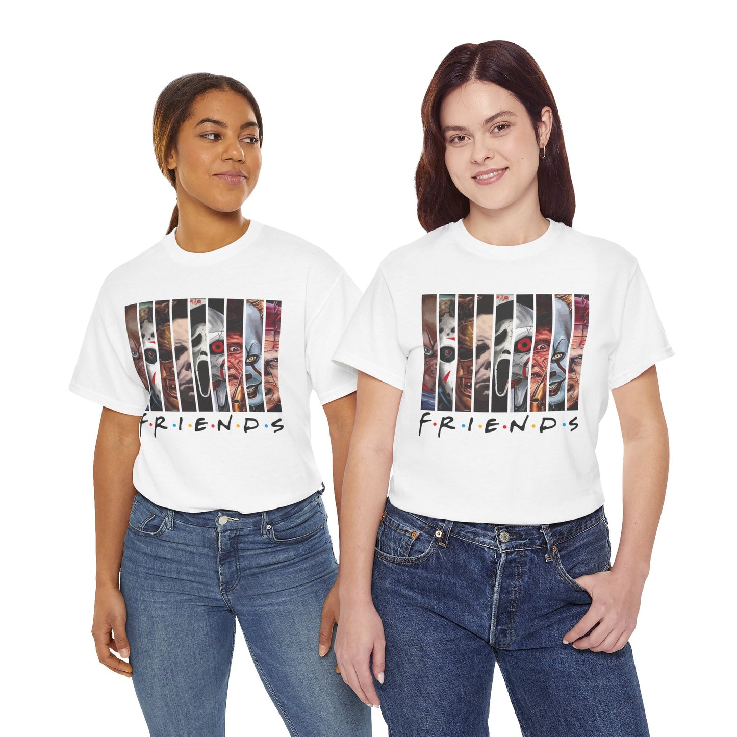 Halloween; Friends with Classic Horror Characters -- Unisex