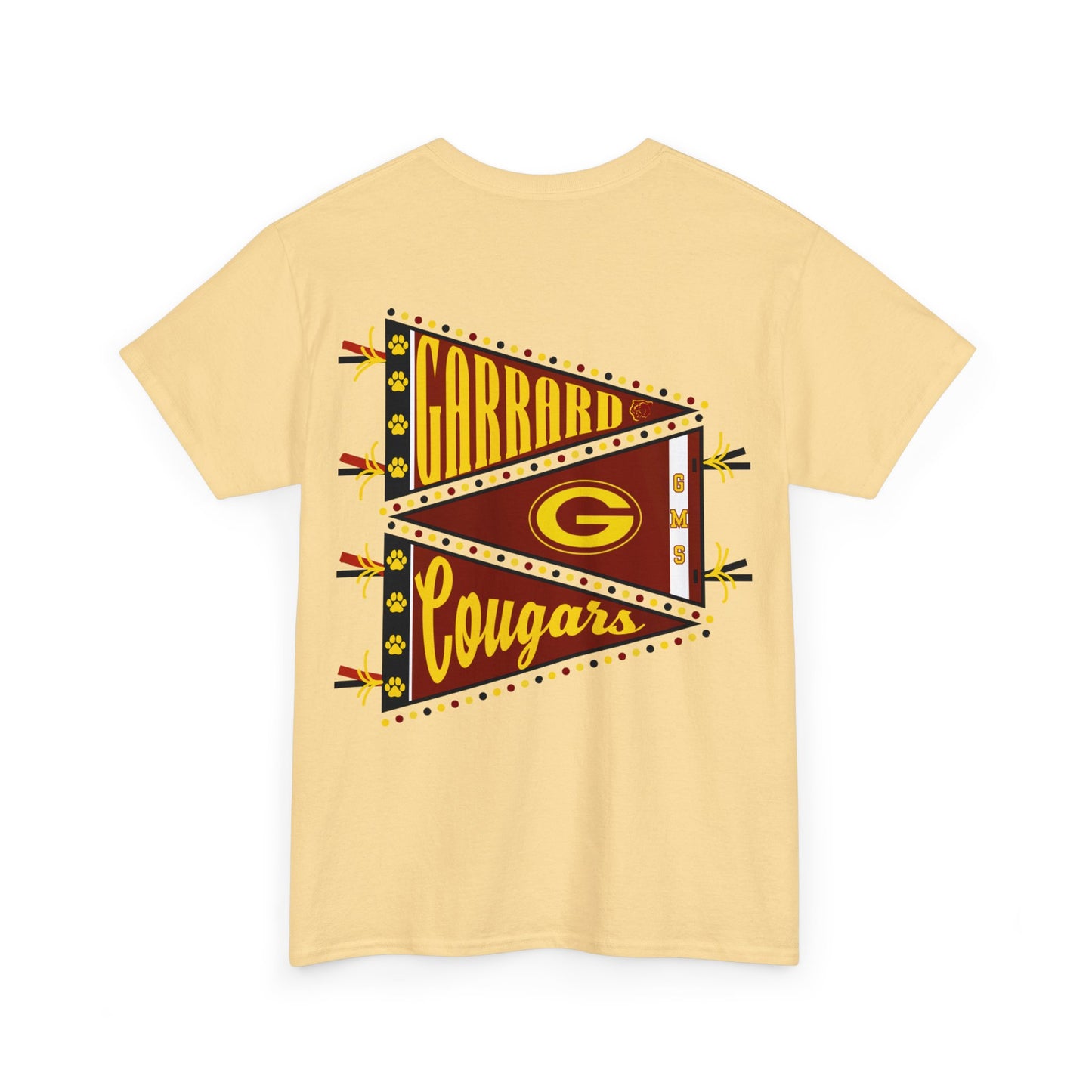 Garrard Middle Cougars Pride T-Shirt (Front & Back)