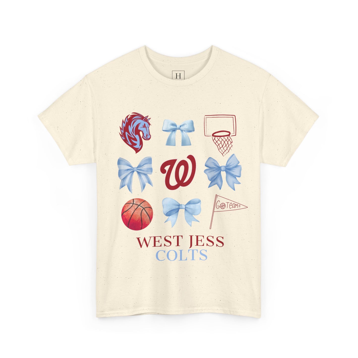 West Jessamine Basketball Coquette Unisex Tee
