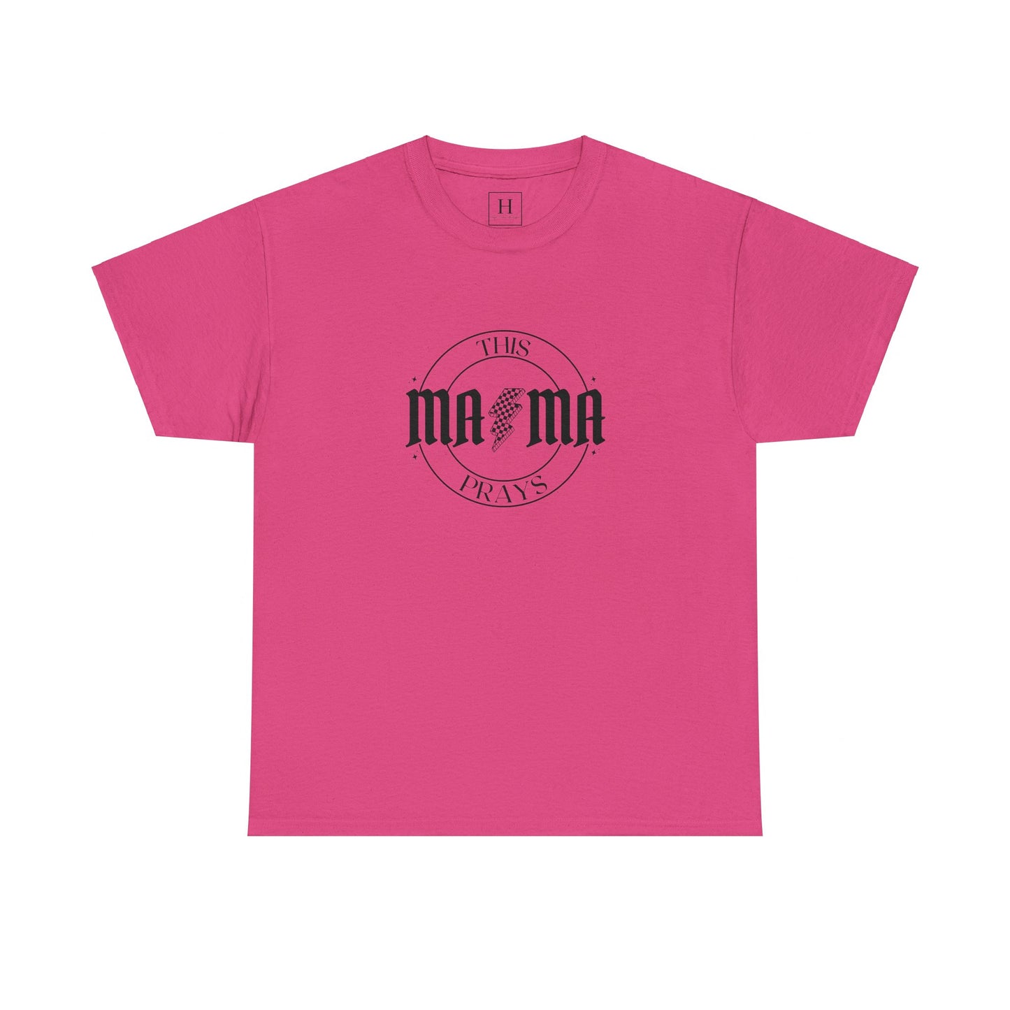 This Mama Prays Christian Short Sleeve Tee