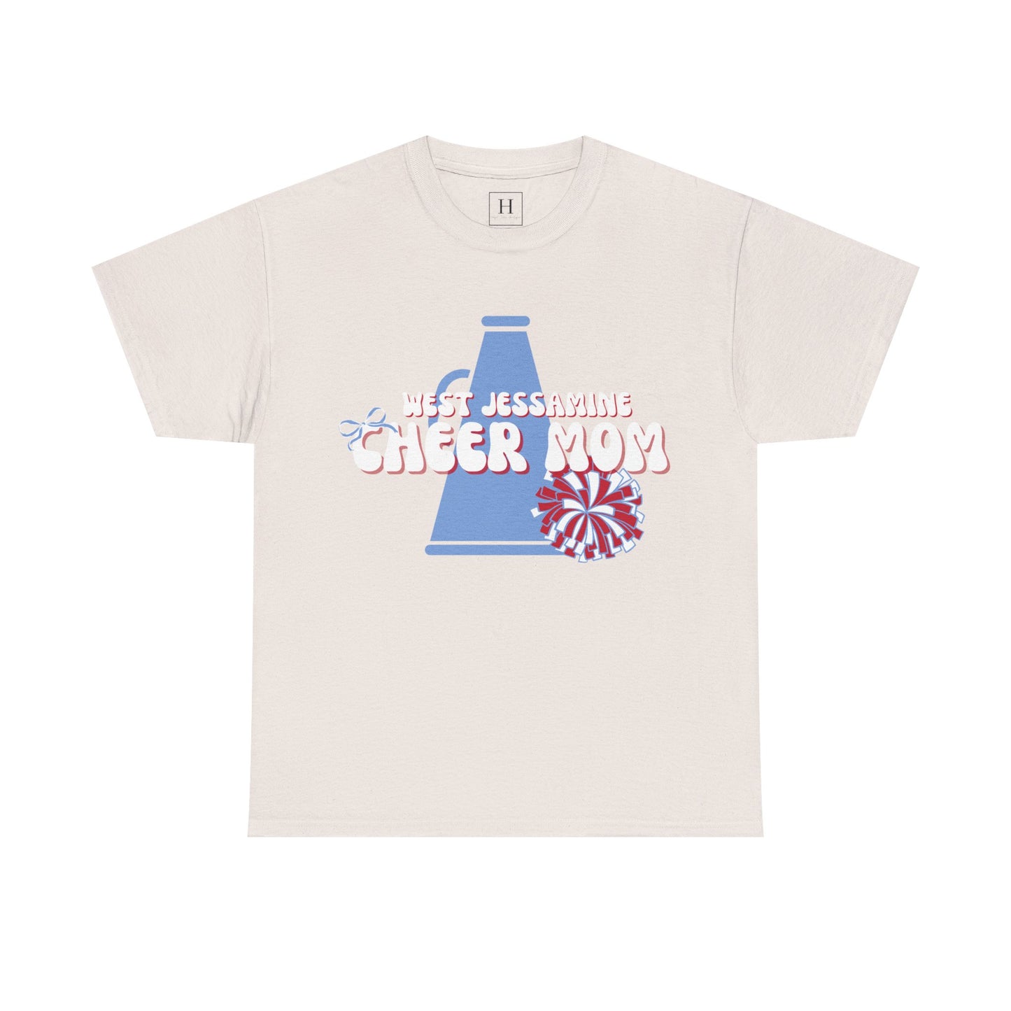 West Jessamine Cheer Mom Megaphone & Pom - Unisex Shirt