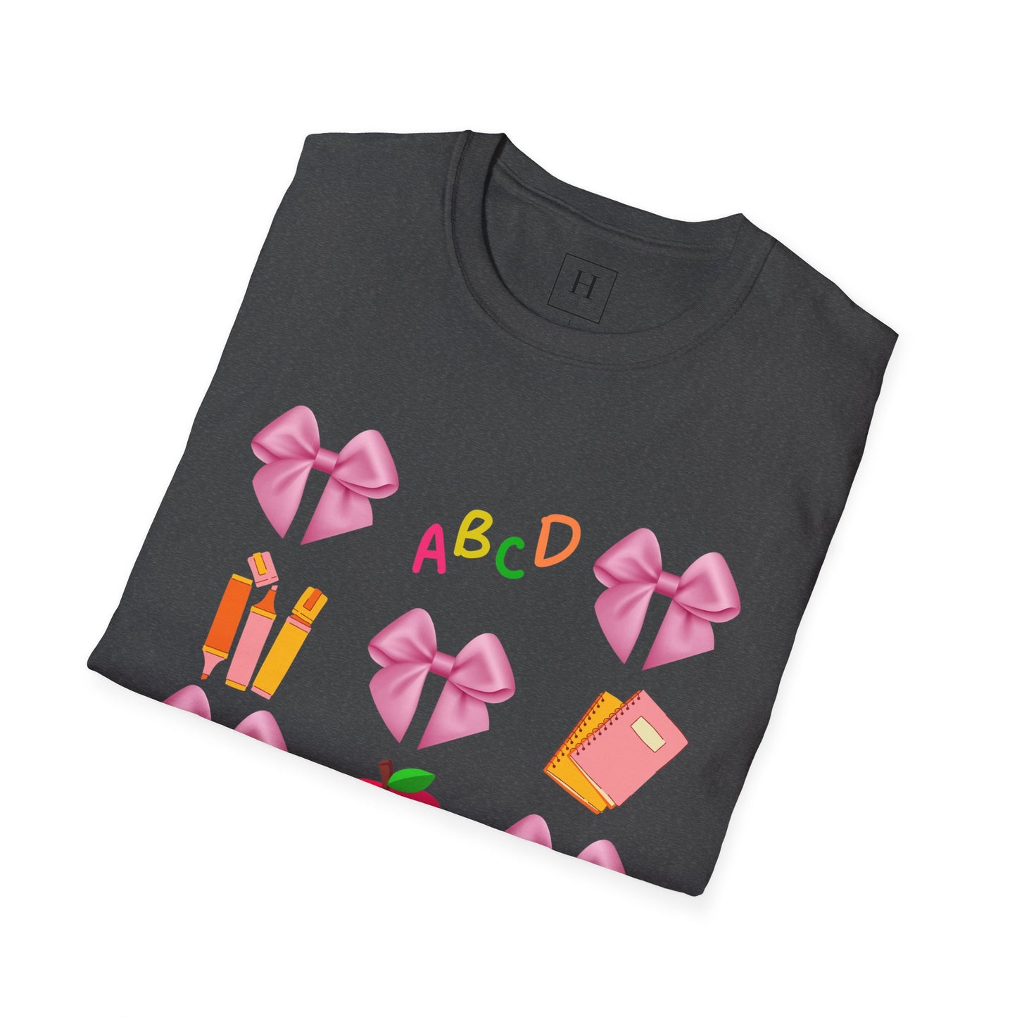 Teachers Life Bow T-Shirt (Front Only)