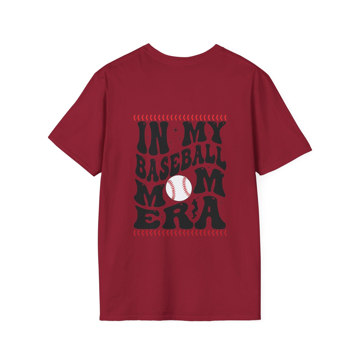 In my baseball mom era front and back Jersey Short Sleeve Tee