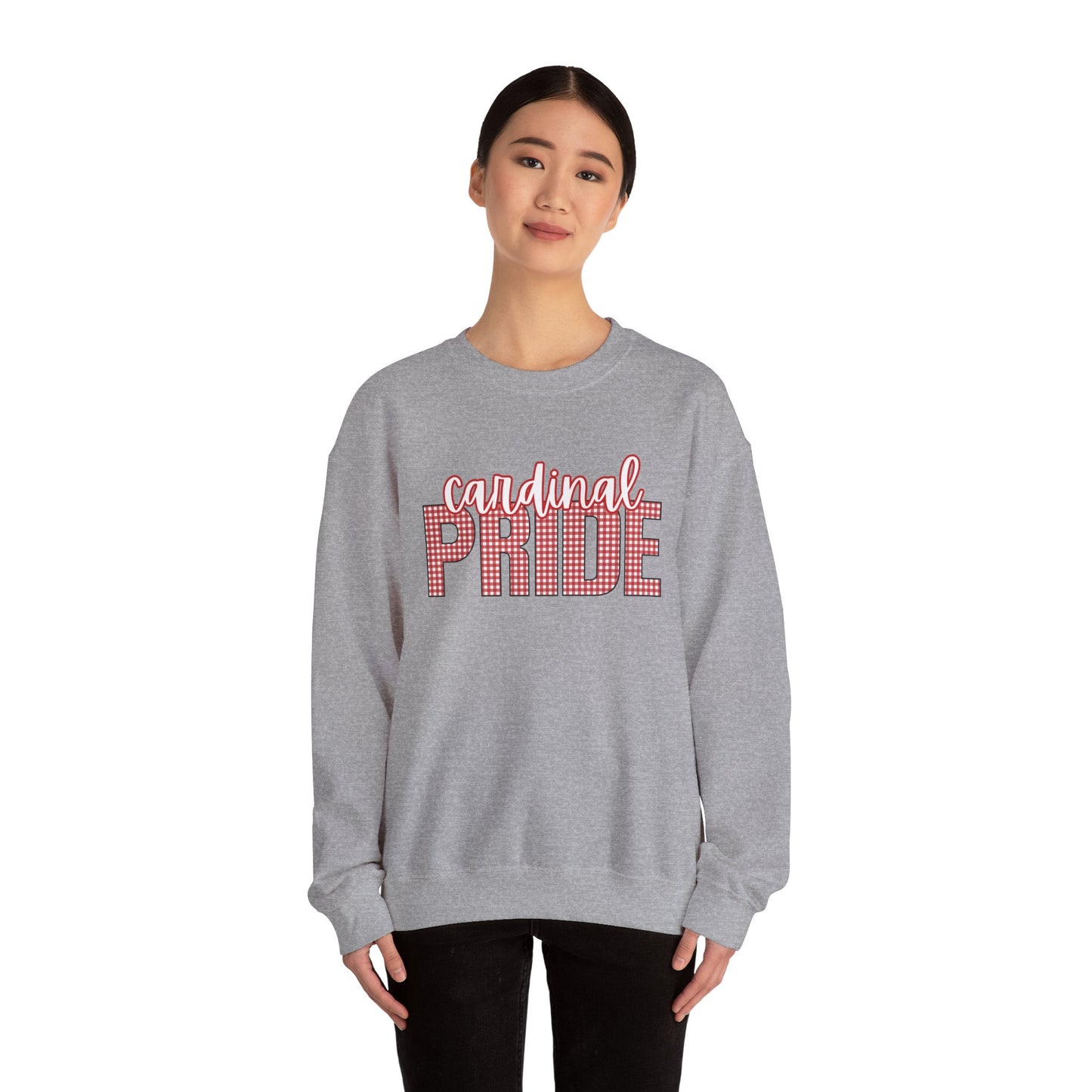 Cardinal Checker Pride Sweater