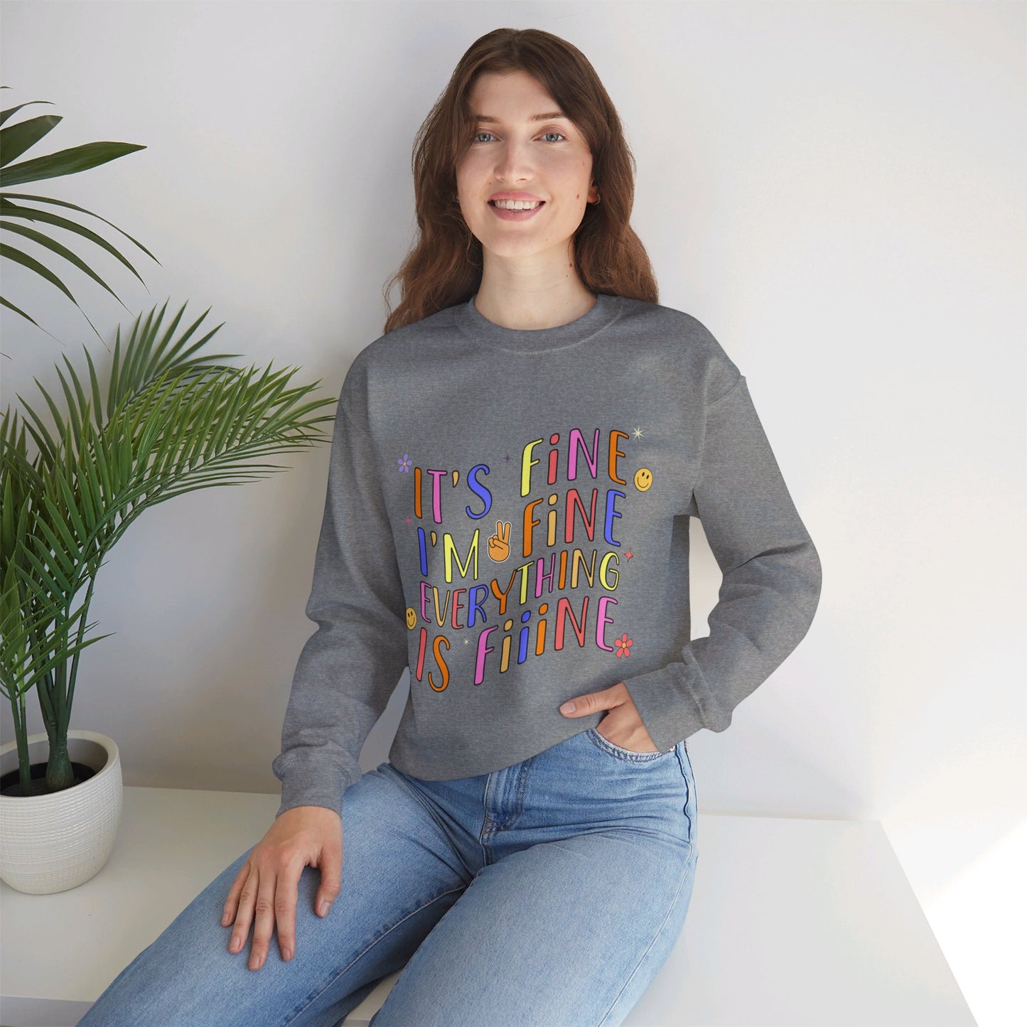 It's Fine, Everything Is Fine Sweater