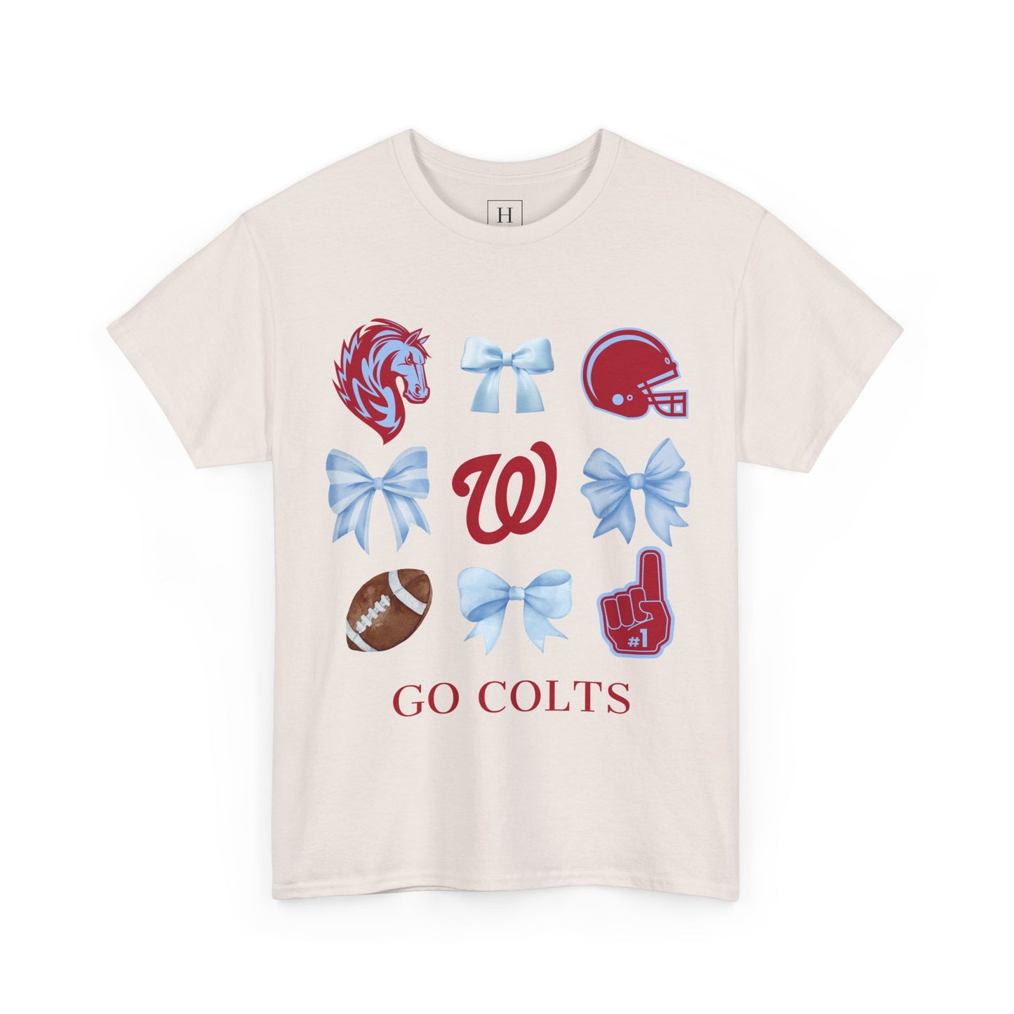Coquette Football & Bows Unisex Tee - West Jessamine