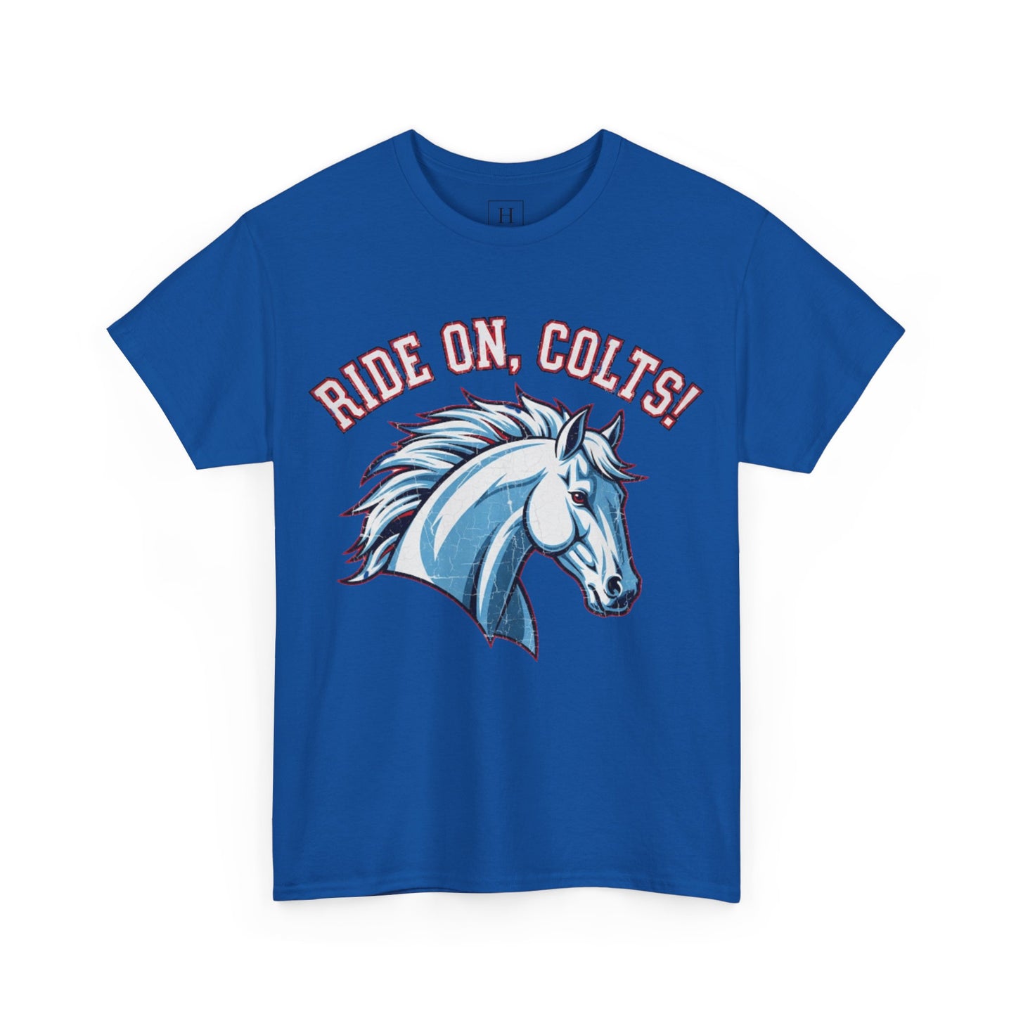 T-Shirt -RIDE ON COLTS - West Jessamine Unisex Tee