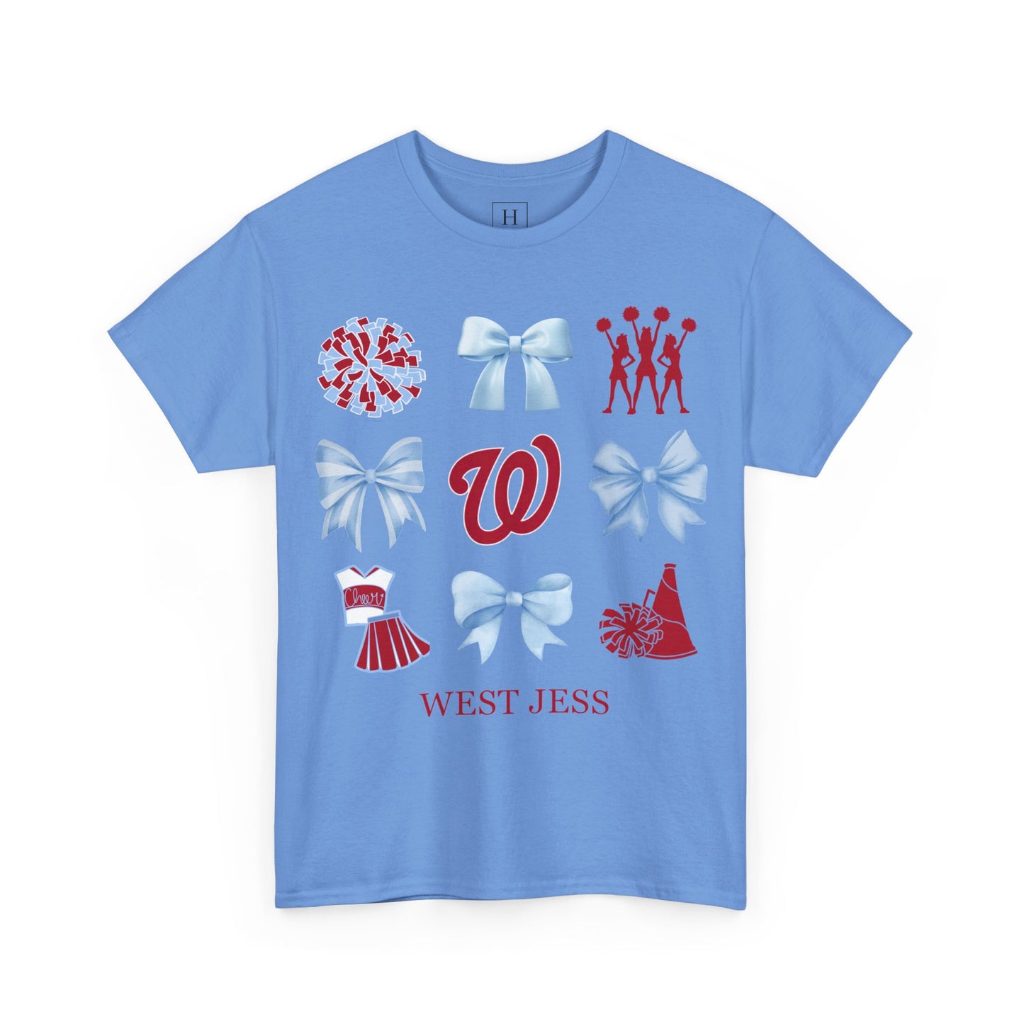 West Jessamine Cheer Coquette Bows Unisex Tee