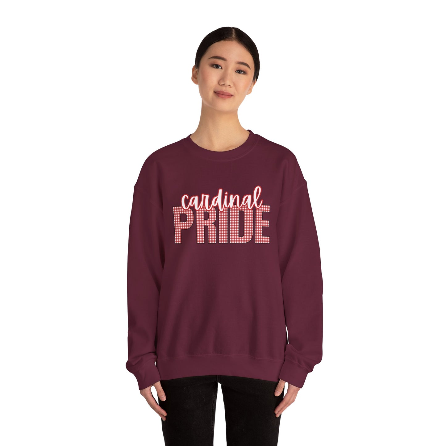 Cardinal Checker Pride Sweater